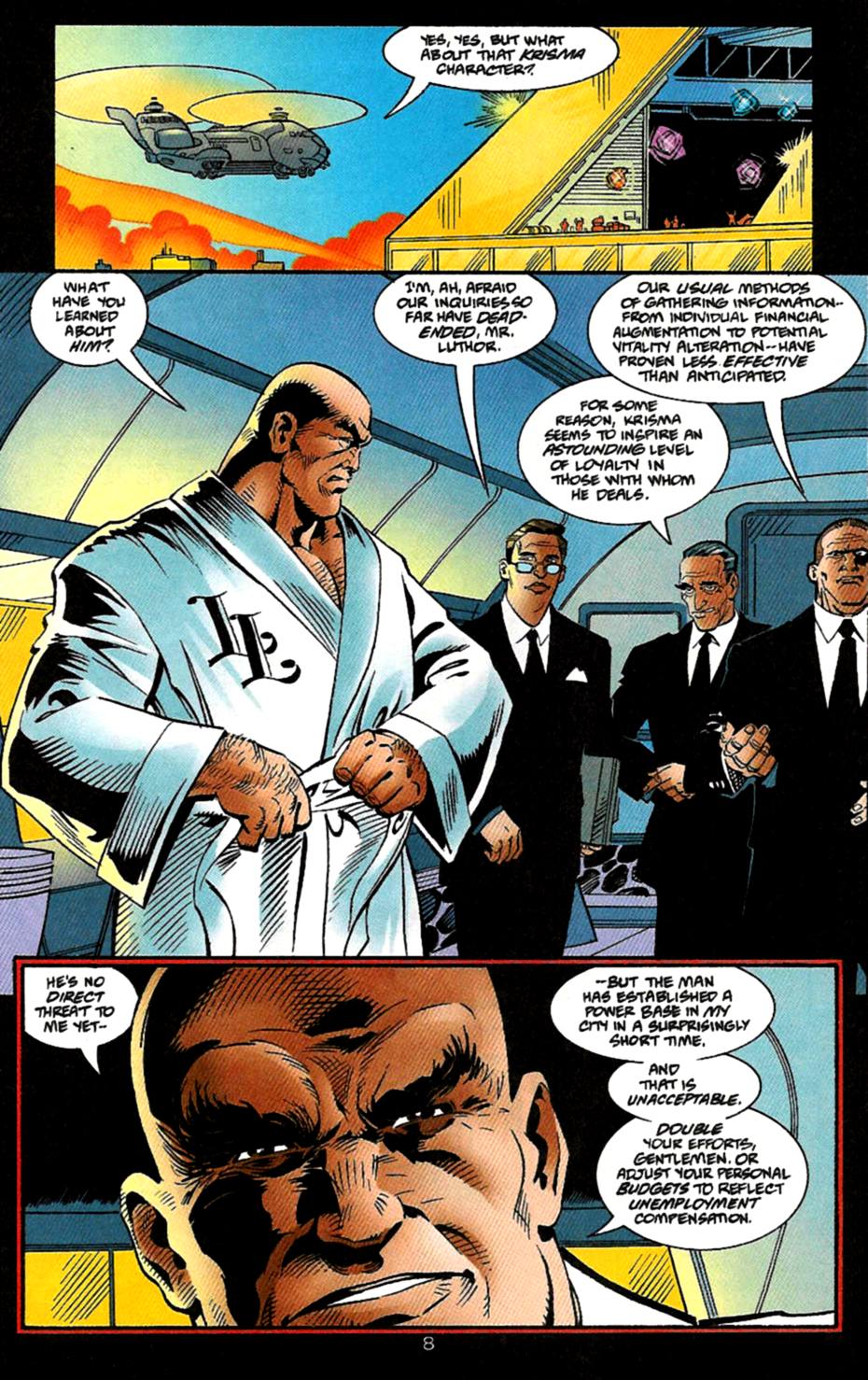 Read online Superman's Nemesis: Lex Luthor comic -  Issue #1 - 9