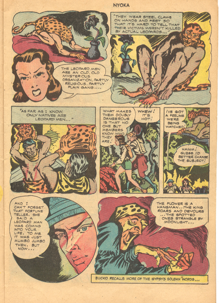 Read online Nyoka the Jungle Girl (1945) comic -  Issue #13 - 15