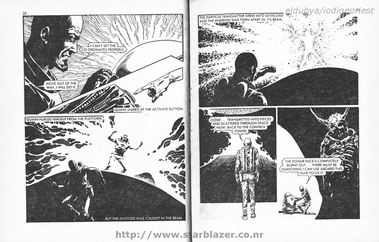 Read online Starblazer comic -  Issue #47 - 17