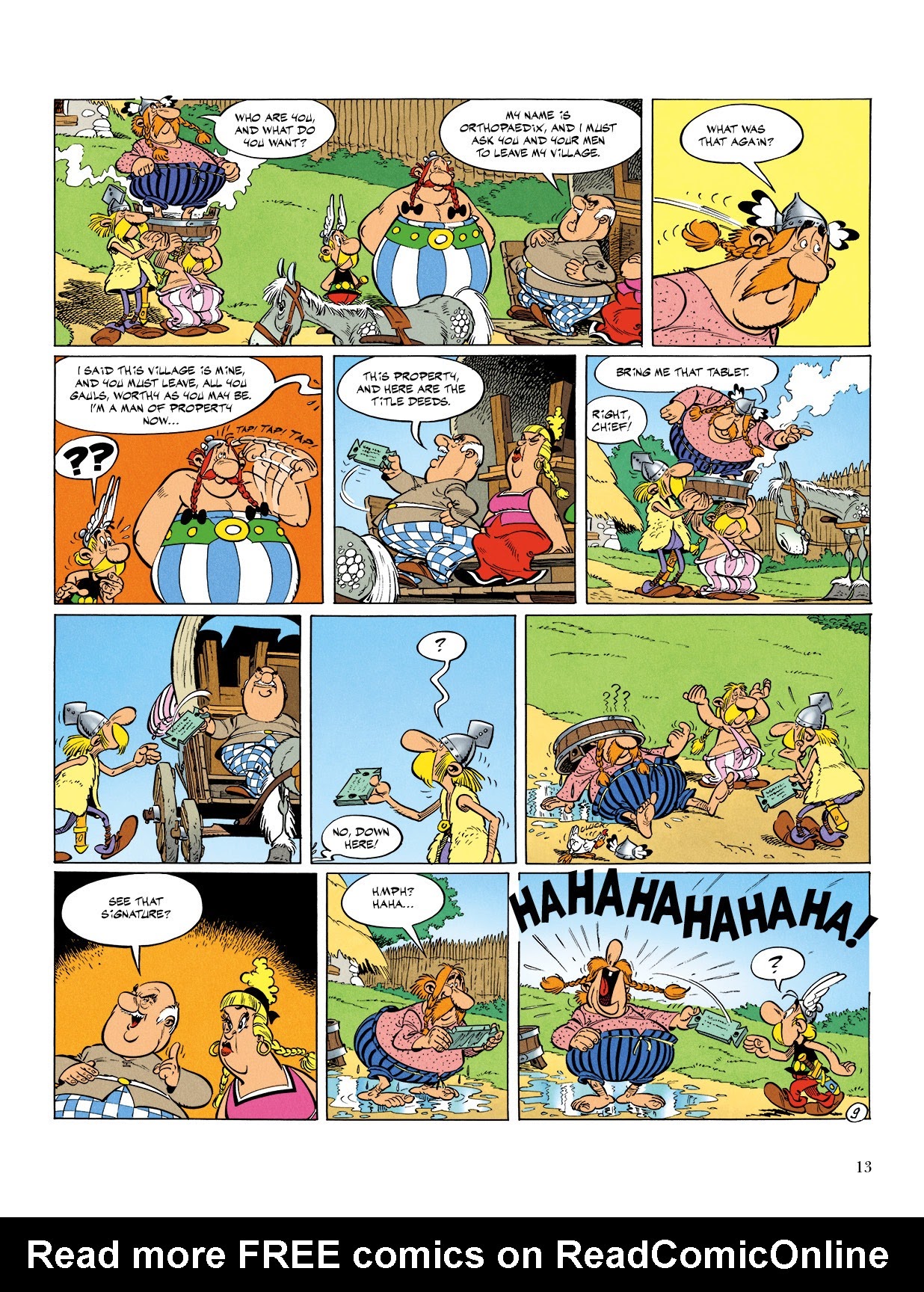 Read online Asterix comic -  Issue #21 - 14
