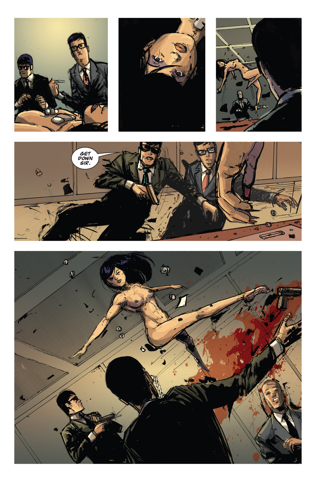 Read online Proof: Endangered comic -  Issue #1 - 5