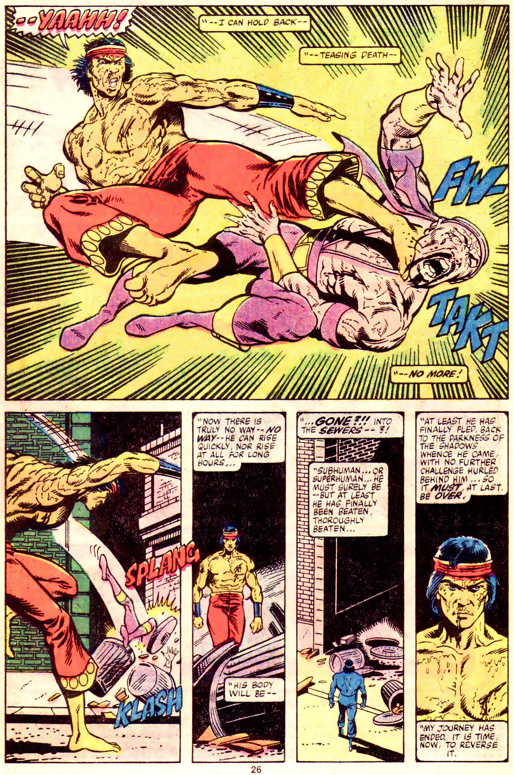 Read online Master of Kung Fu (1974) comic -  Issue #98 - 20