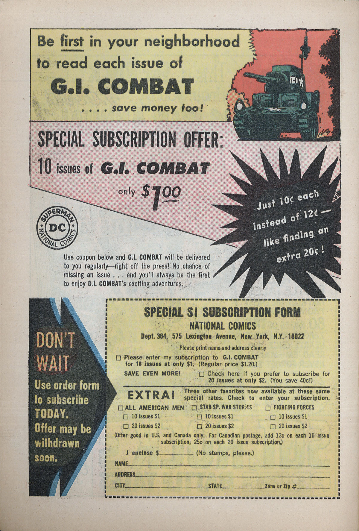 Read online G.I. Combat (1952) comic -  Issue #105 - 22
