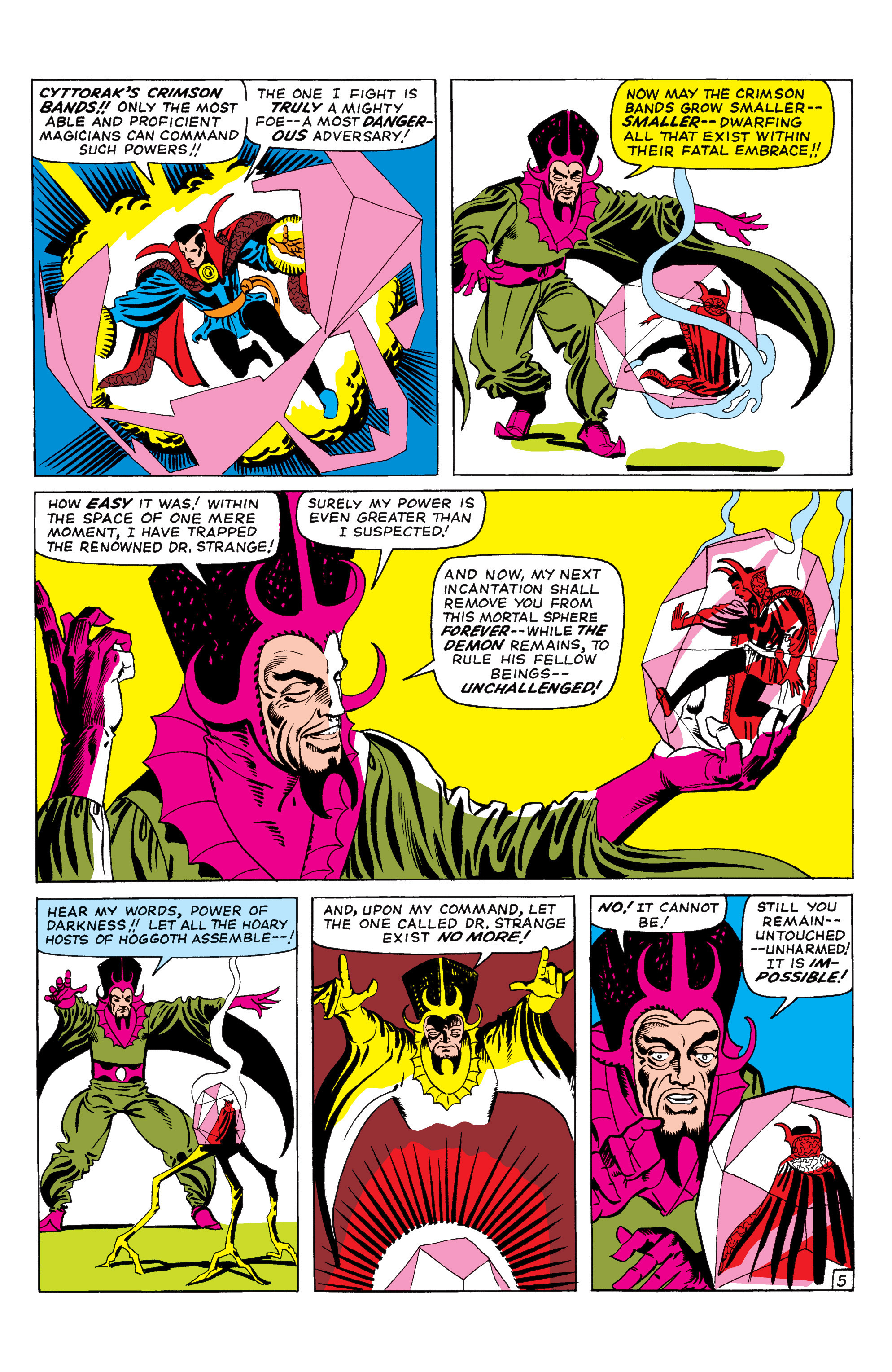 Read online Marvel Masterworks: Doctor Strange comic -  Issue # TPB 1 - 157