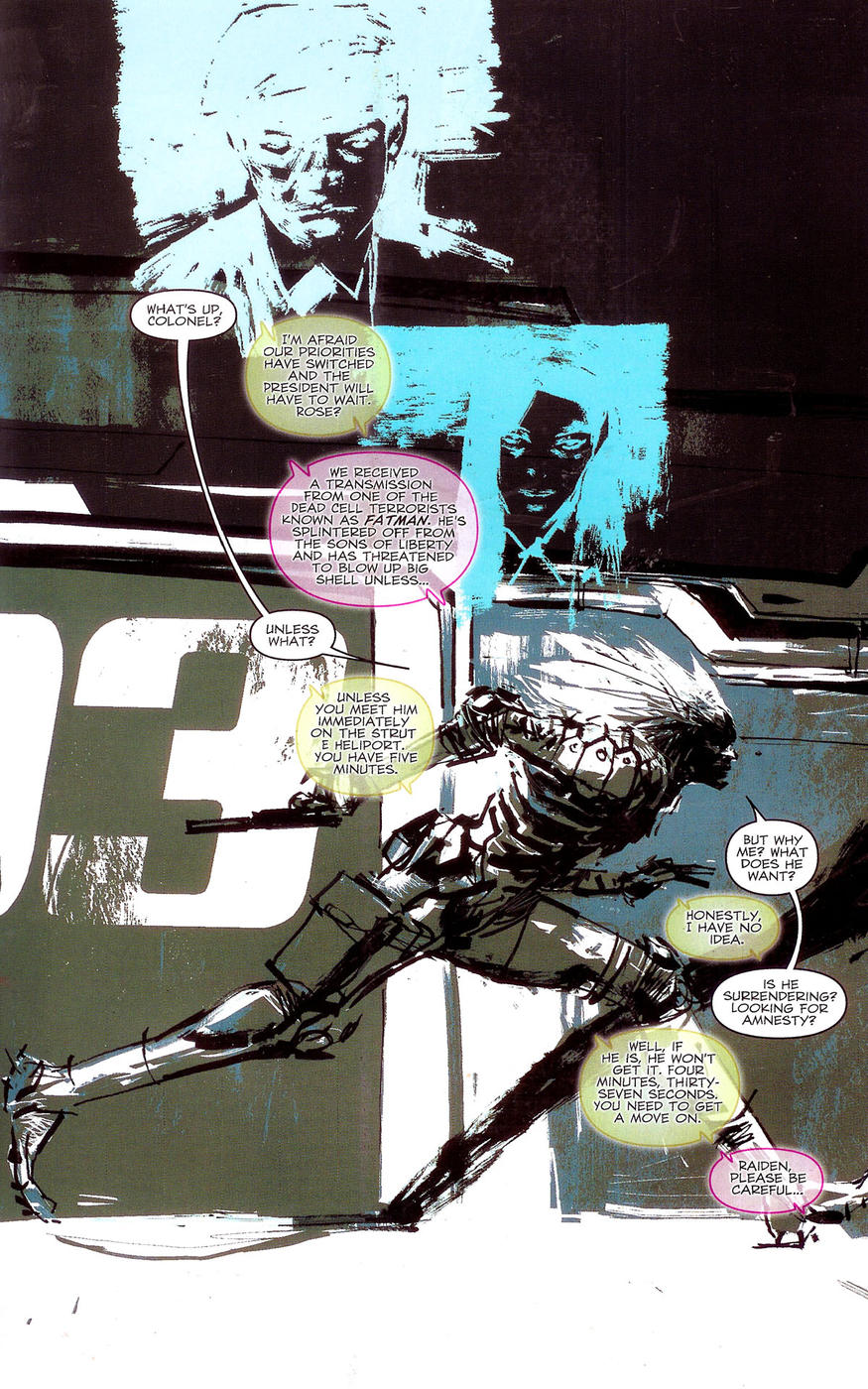 Read online Metal Gear Solid: Sons of Liberty comic -  Issue #3 - 12
