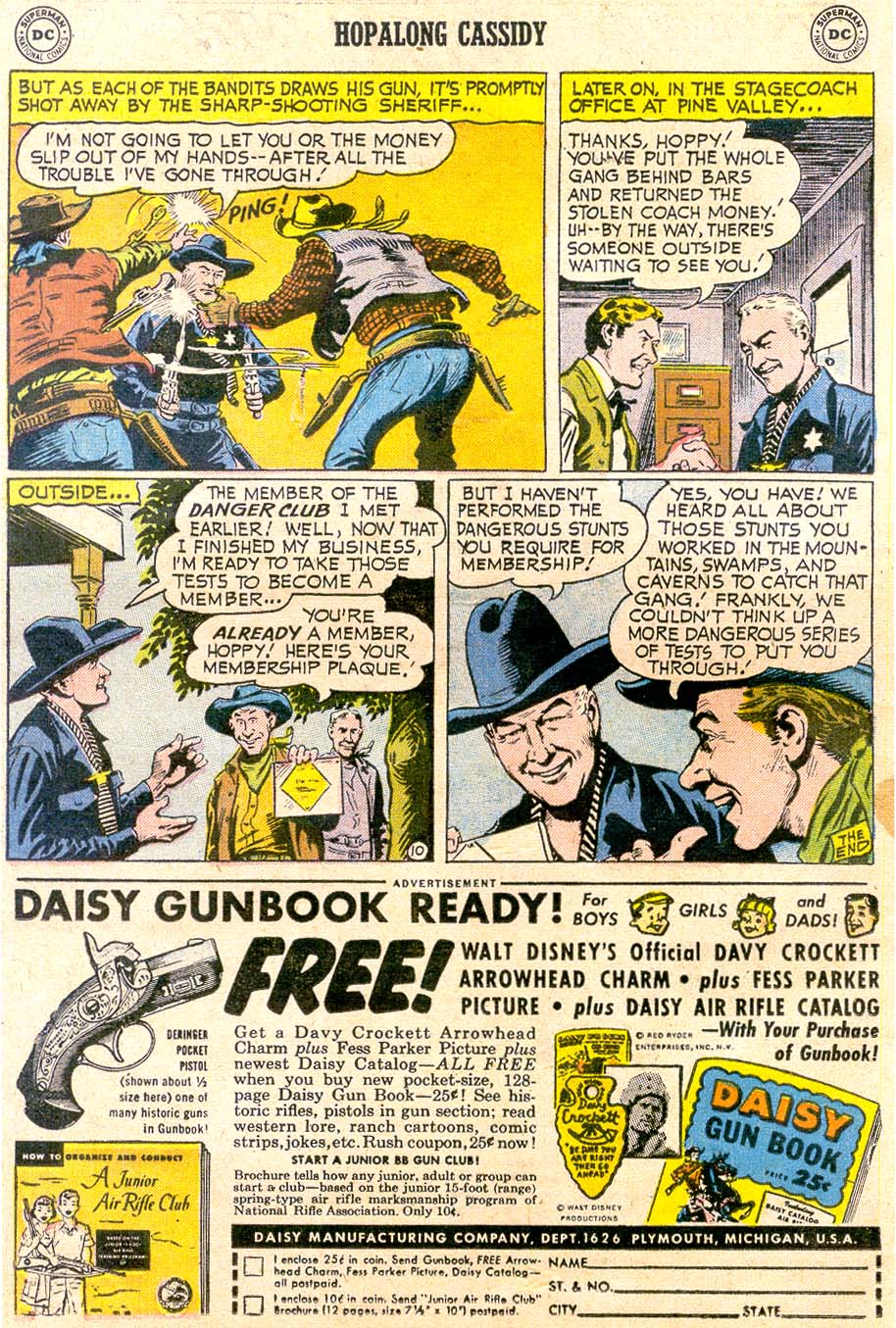 Read online Hopalong Cassidy comic -  Issue #110 - 12