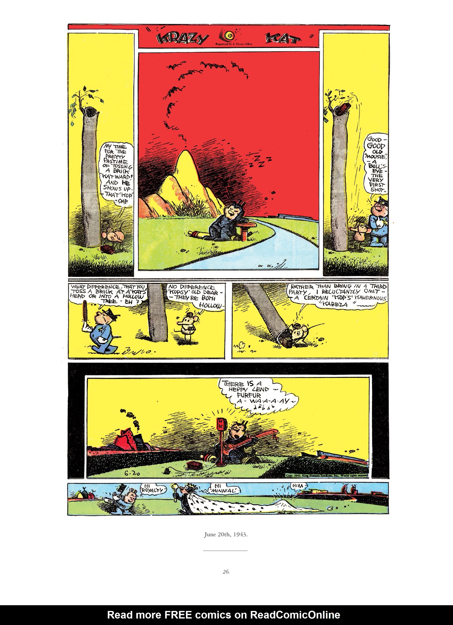 Read online Krazy & Ignatz comic -  Issue # TPB 13 - 52