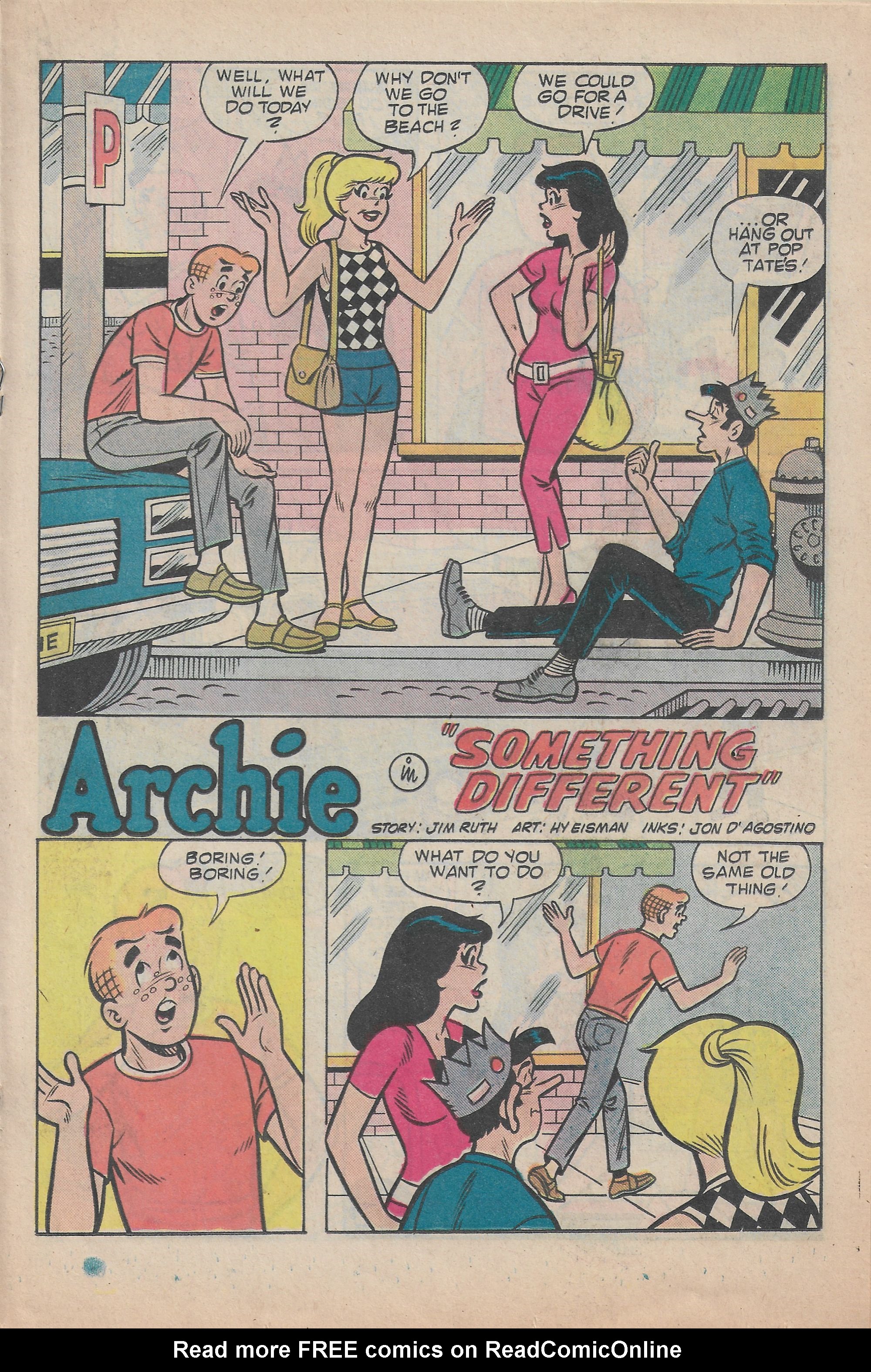 Read online Archie Giant Series Magazine comic -  Issue #554 - 19
