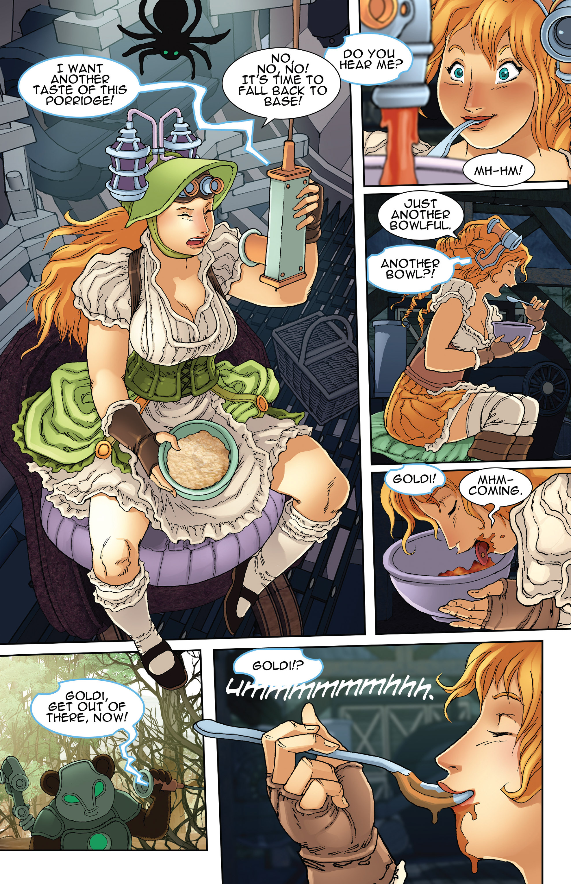 Read online Free Comic Book Day 2015 comic -  Issue # Steampunk Goldilocks - 22