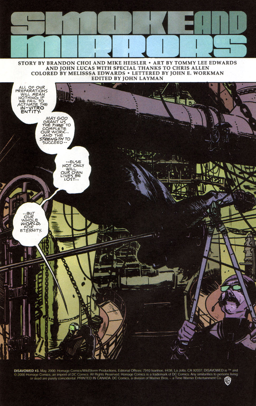 Read online Disavowed comic -  Issue #3 - 4