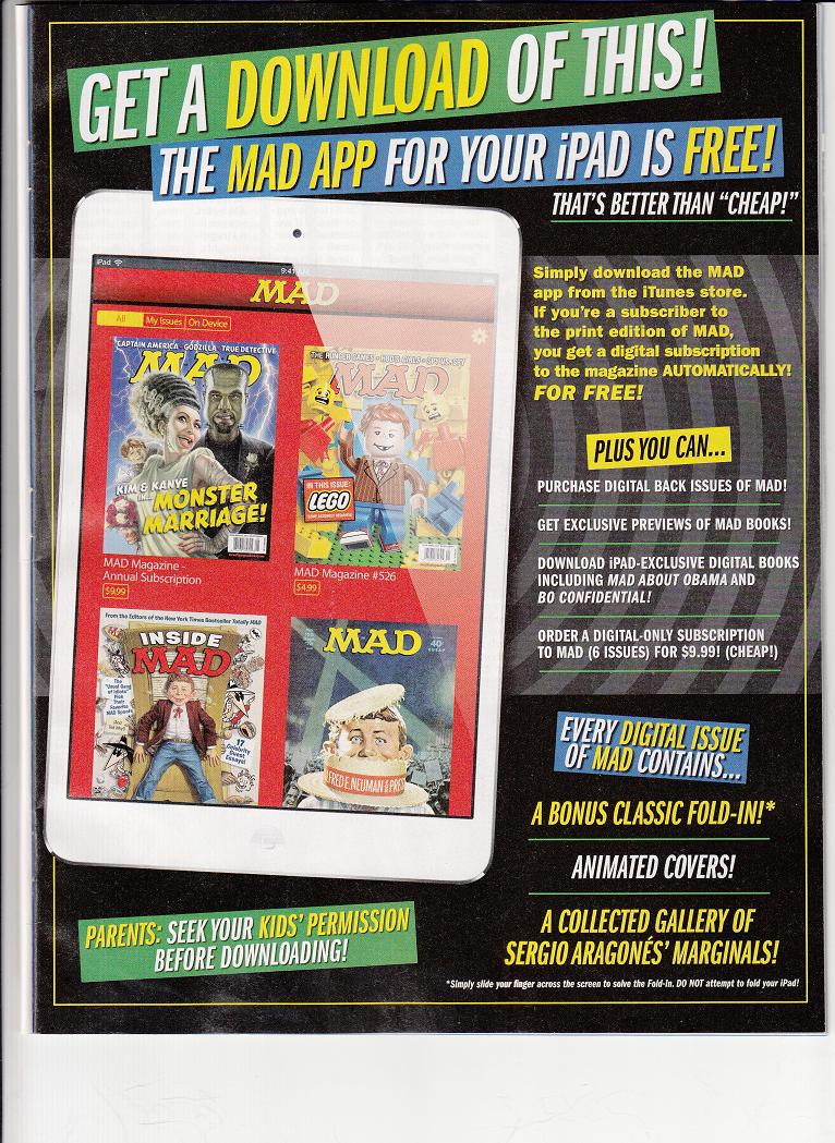 Read online MAD comic -  Issue #528 - 13