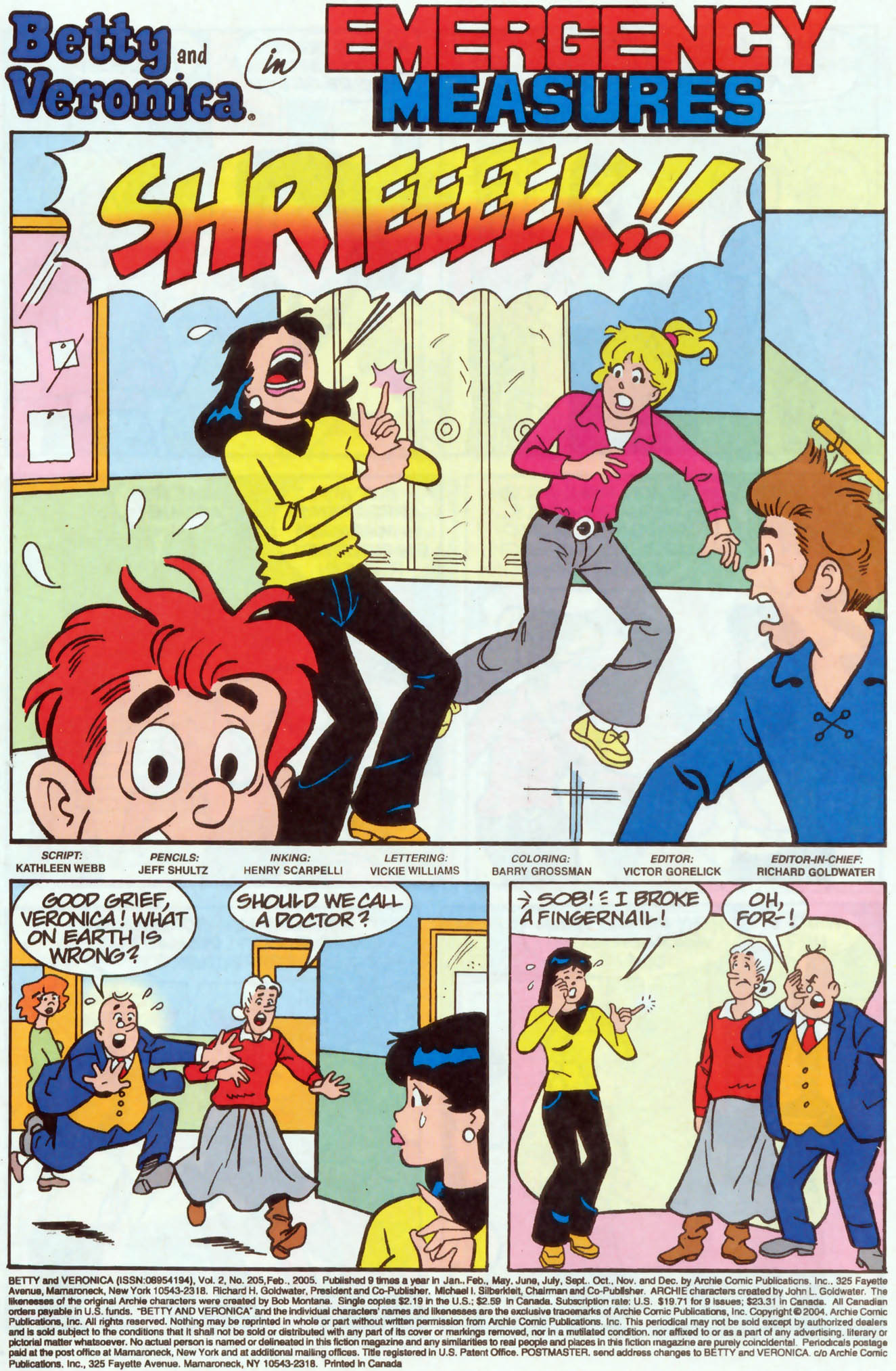 Read online Betty and Veronica (1987) comic -  Issue #205 - 2