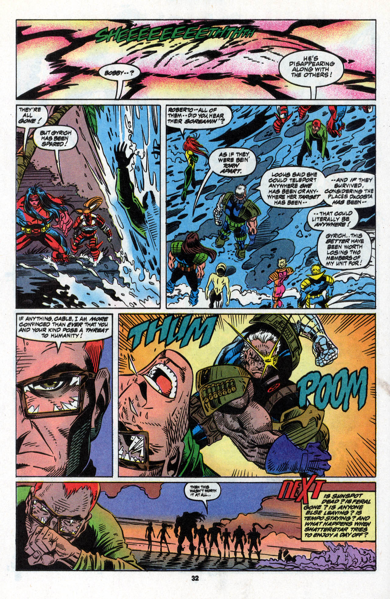 Read online X-Force (1991) comic -  Issue #28 - 32