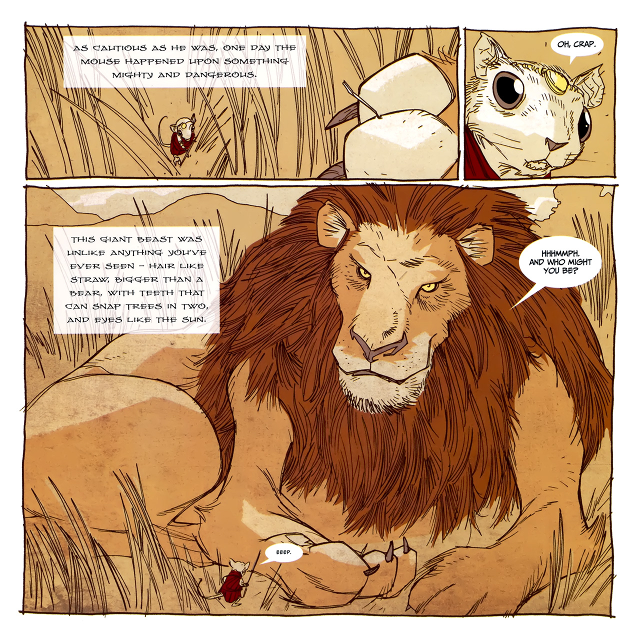 Read online Mouse Guard: Legends of the Guard comic -  Issue #4 - 5