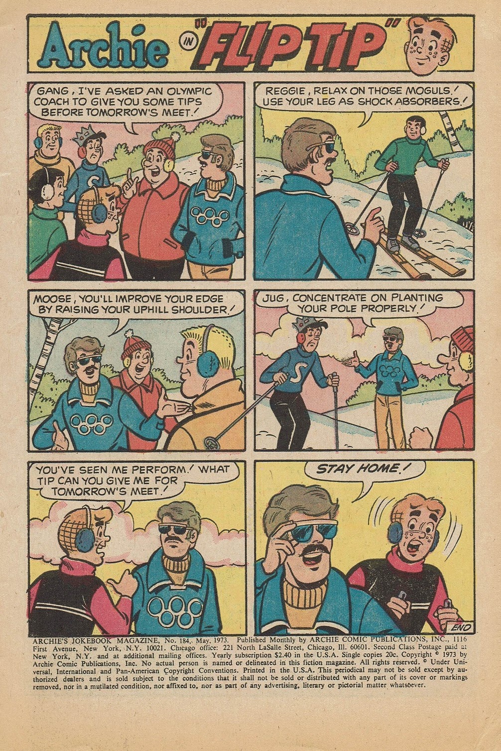 Read online Archie's Joke Book Magazine comic -  Issue #184 - 3
