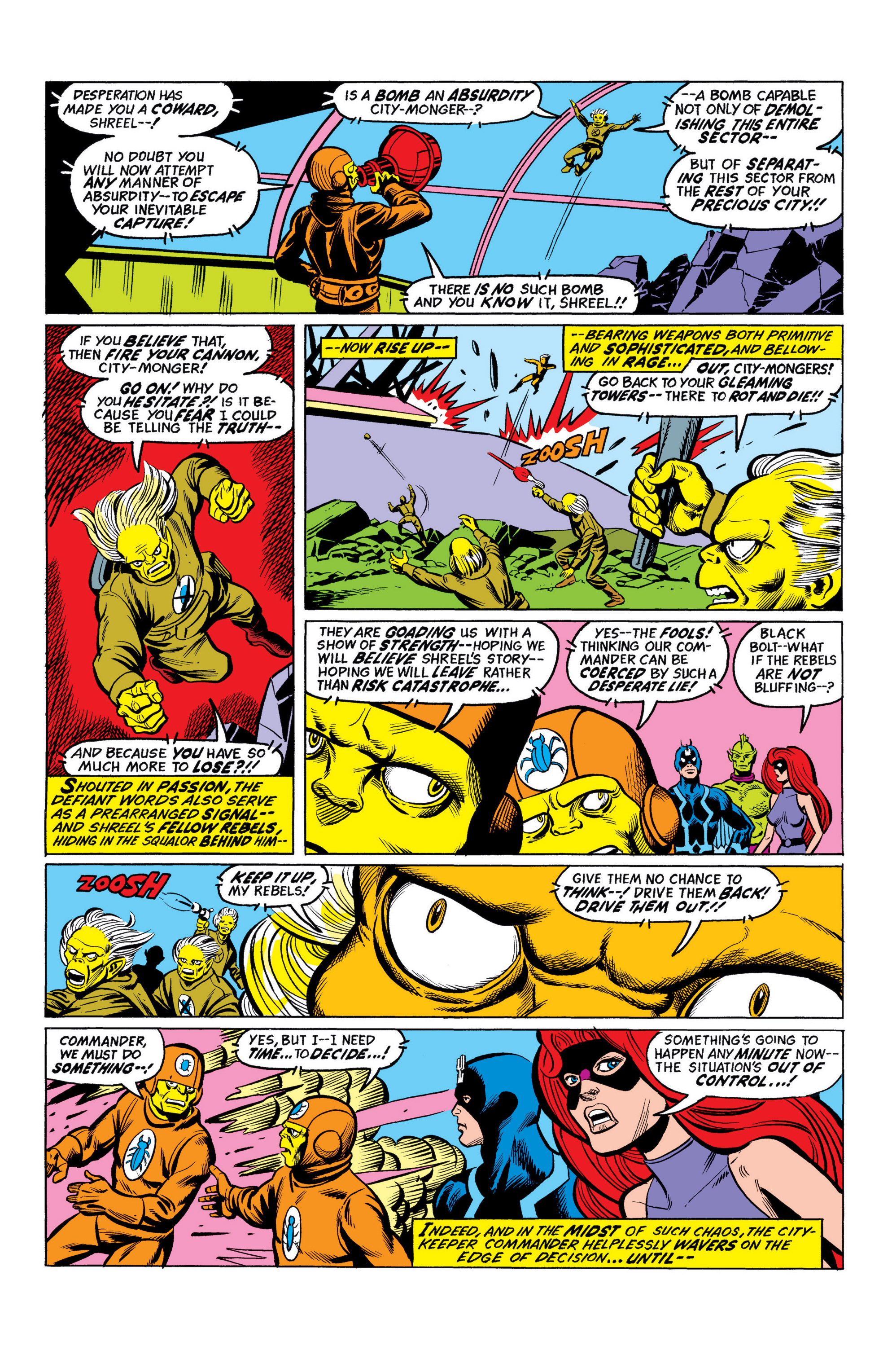 Read online Marvel Masterworks: The Inhumans comic -  Issue # TPB 2 (Part 2) - 32