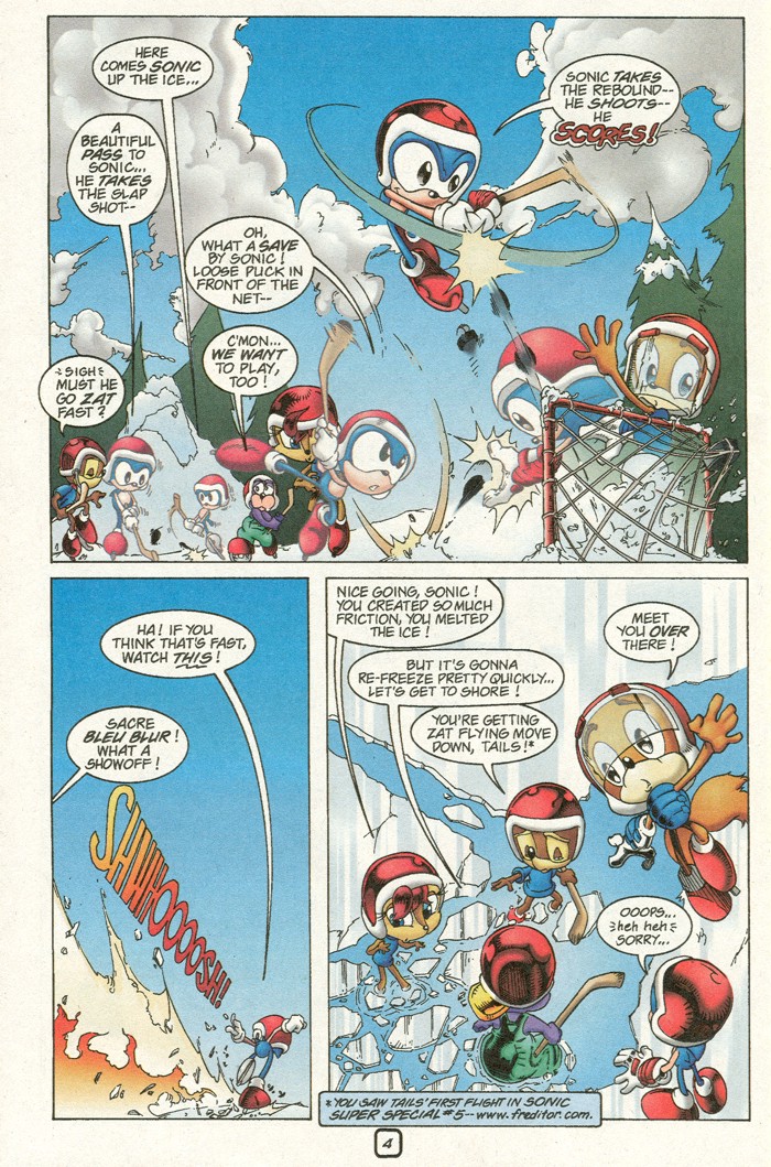 Read online Sonic Super Special comic -  Issue #9 - Sonic Kids are back - 7