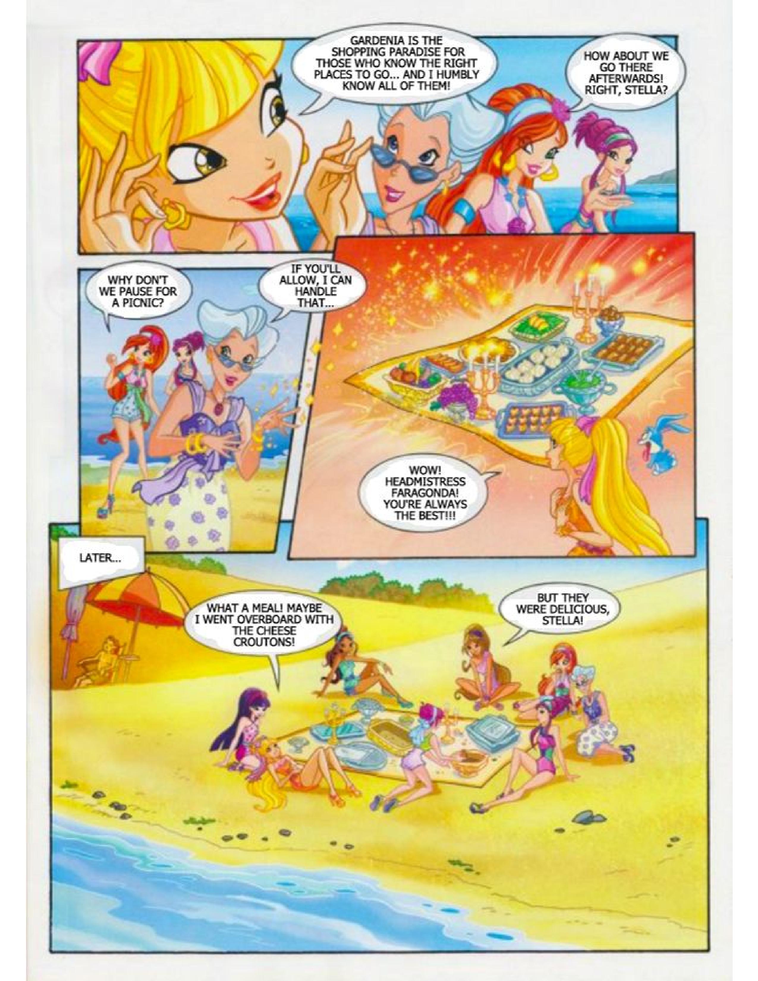 Read online Winx Club Comic comic -  Issue #134 - 2