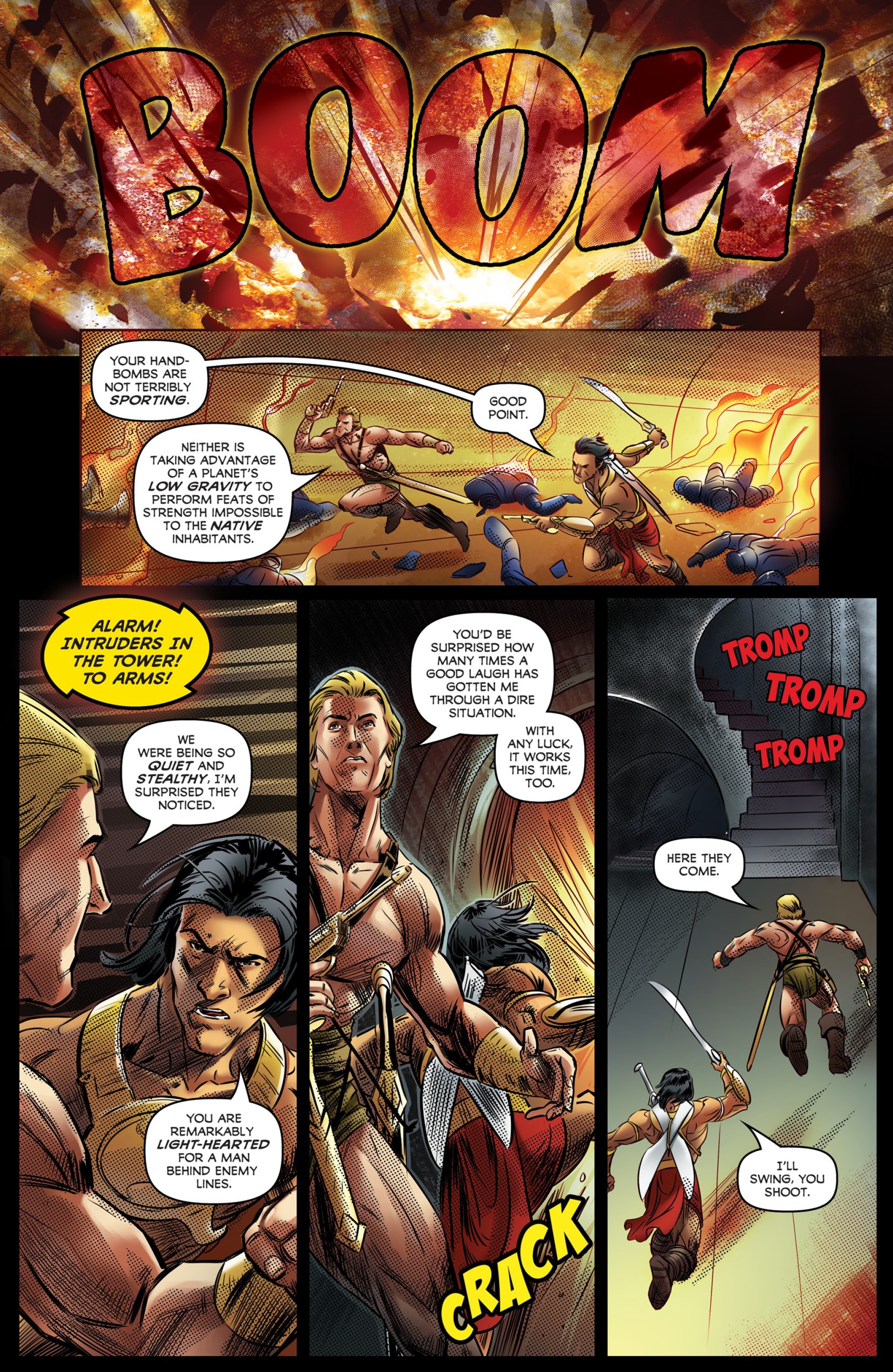 Read online Carson of Venus: Warlord of Mars comic -  Issue #1 - 11