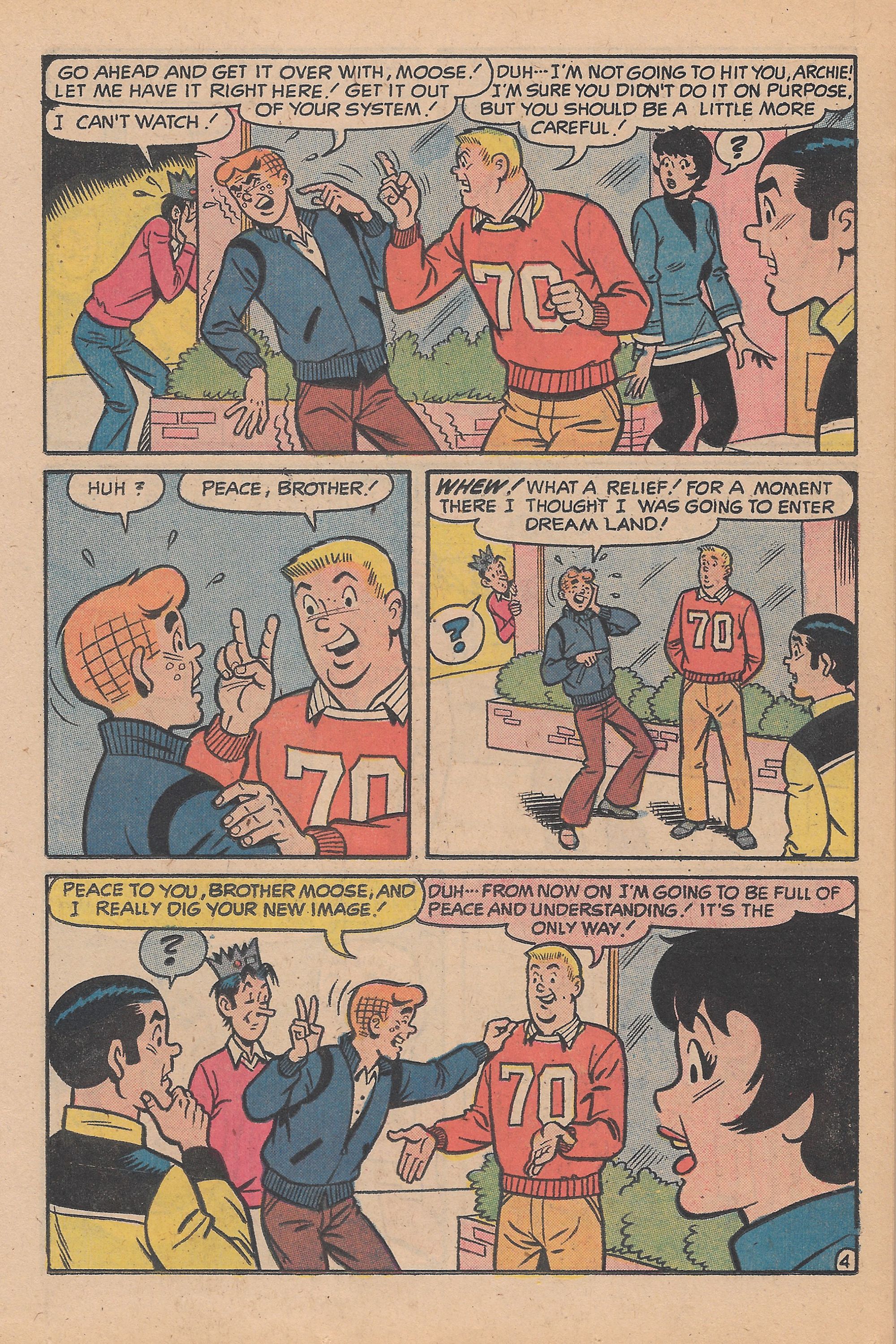Read online Archie's TV Laugh-Out comic -  Issue #18 - 23