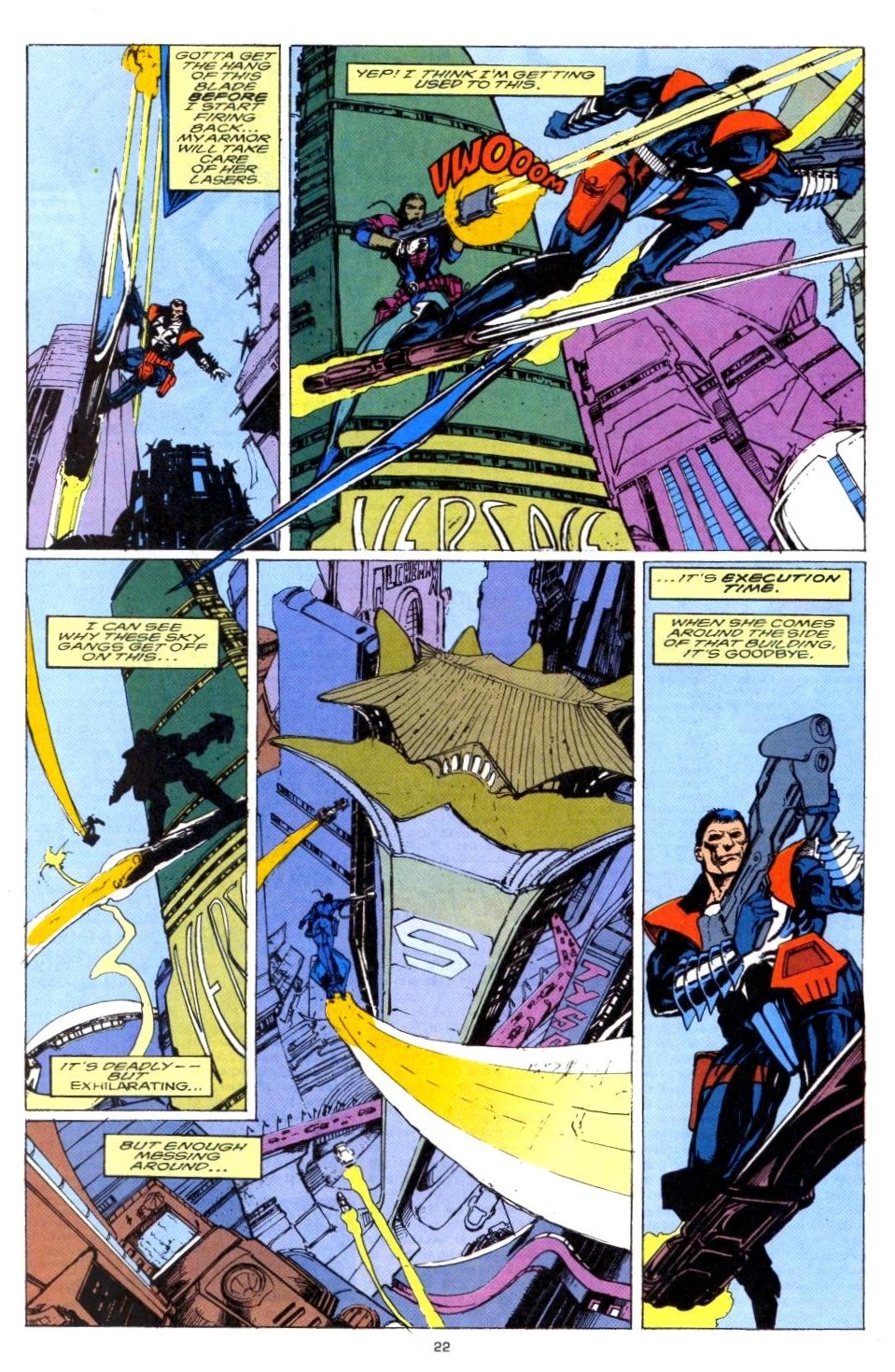 Read online Punisher 2099 comic -  Issue #14 - 19