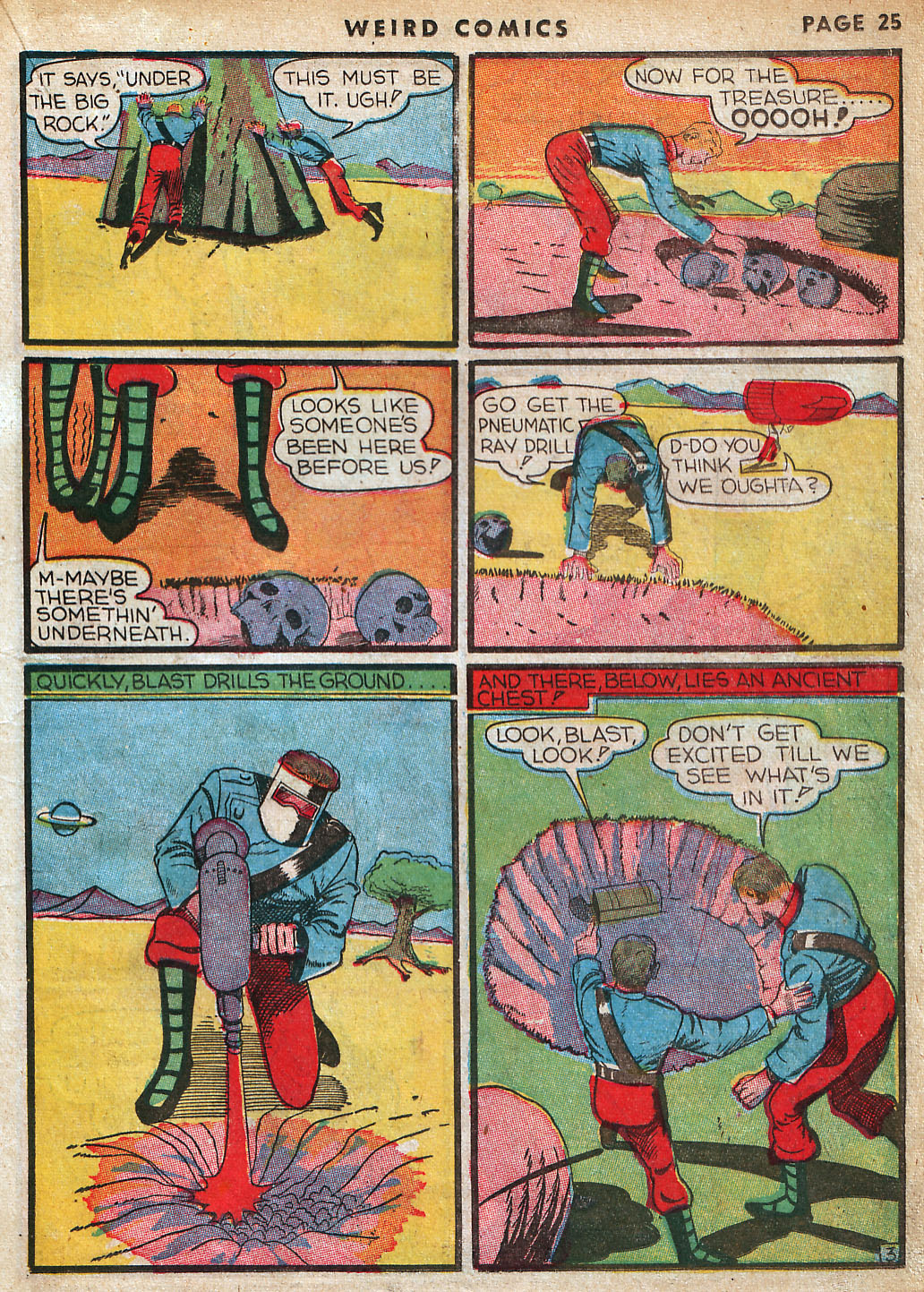 Read online Weird Comics comic -  Issue #3 - 27
