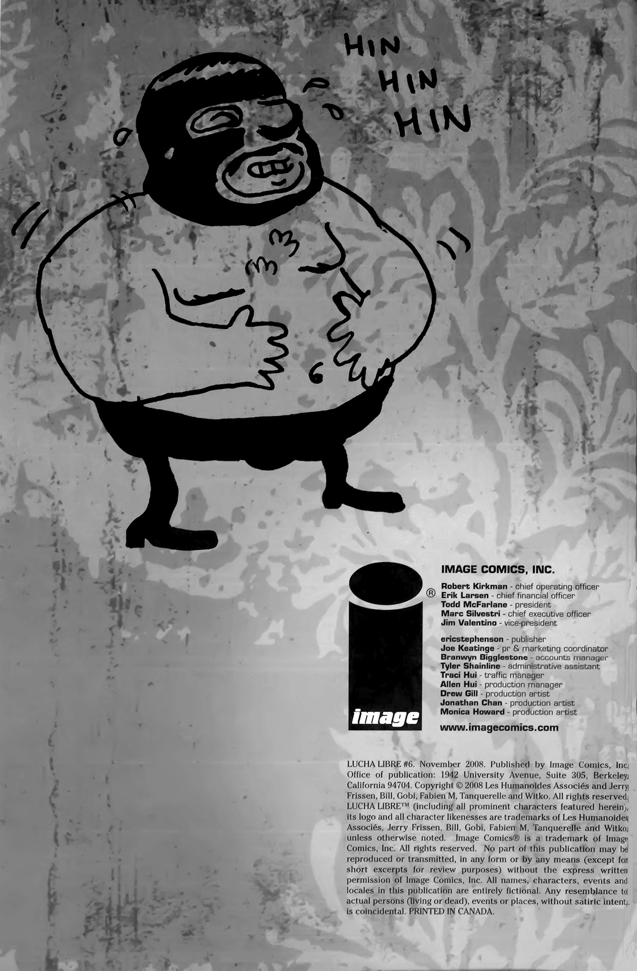 Read online Lucha Libre comic -  Issue #6 - 2