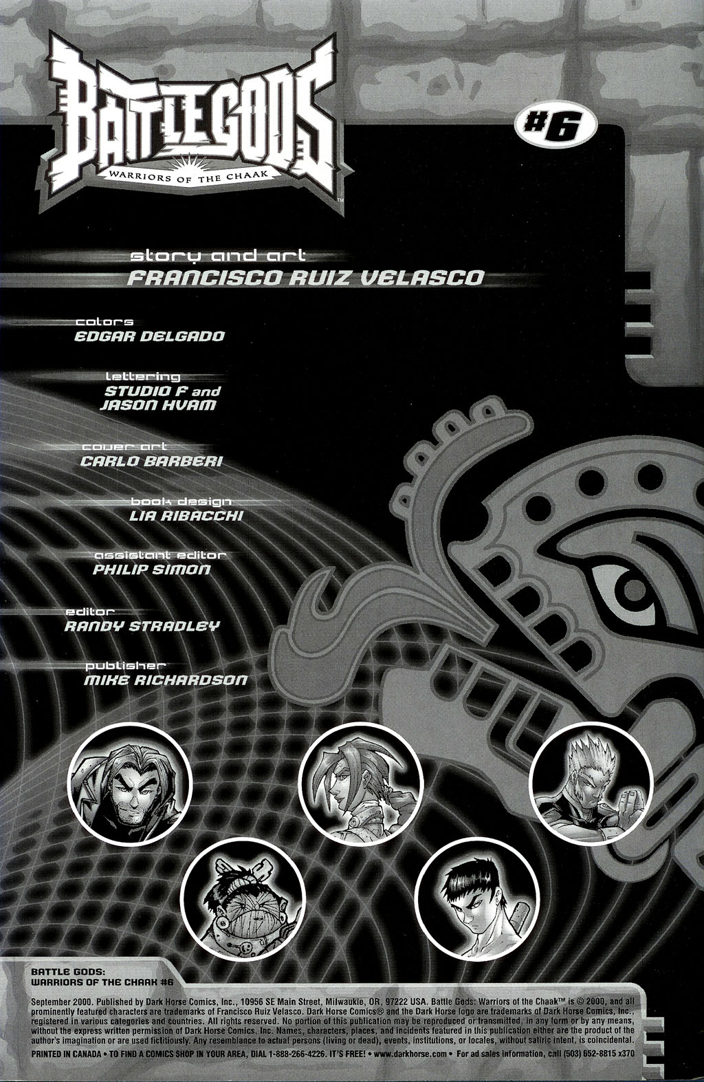 Read online Battle Gods: Warriors of the Chaak comic -  Issue #6 - 2