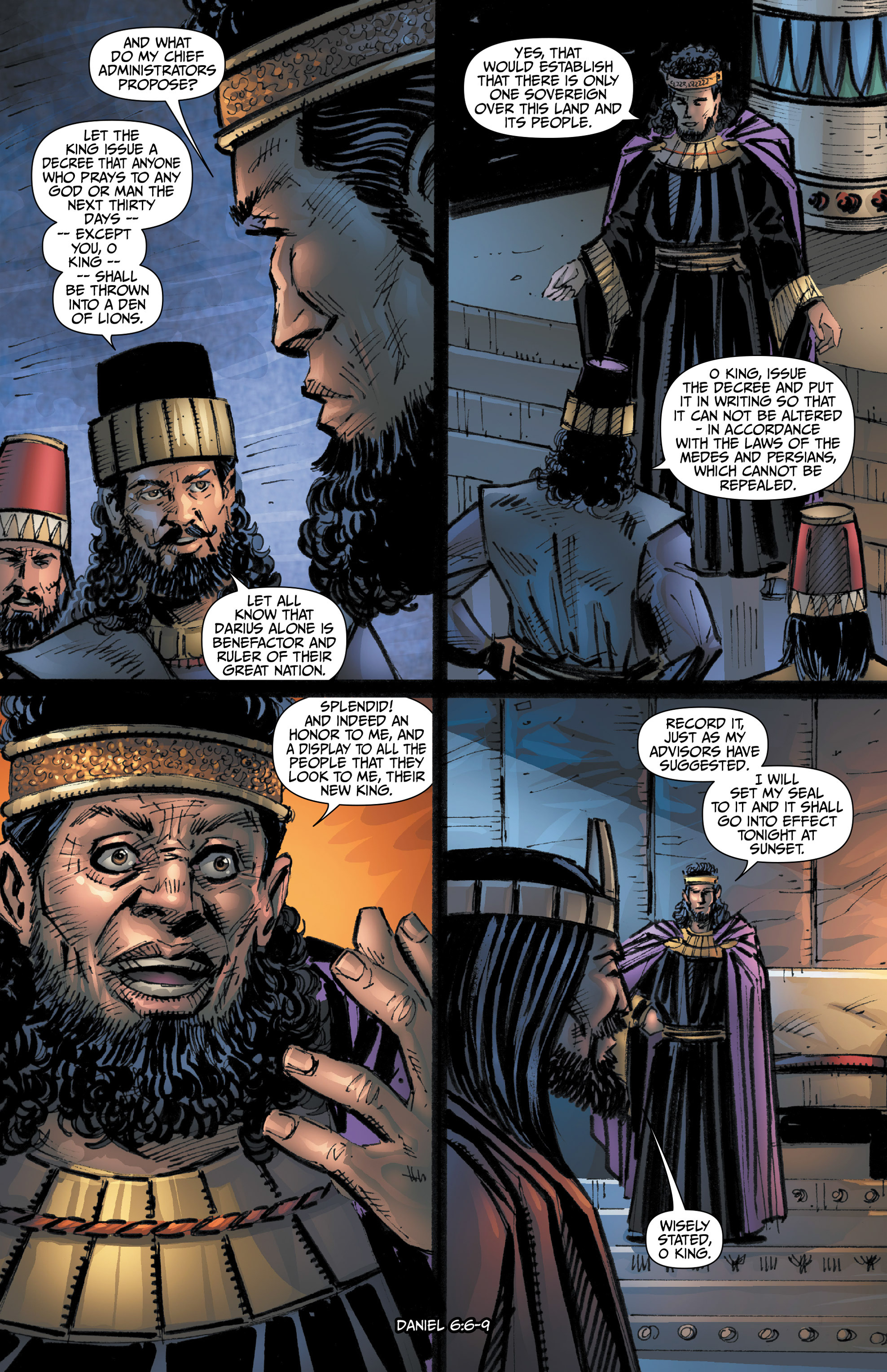 Read online The Kingstone Bible comic -  Issue #7 - 118