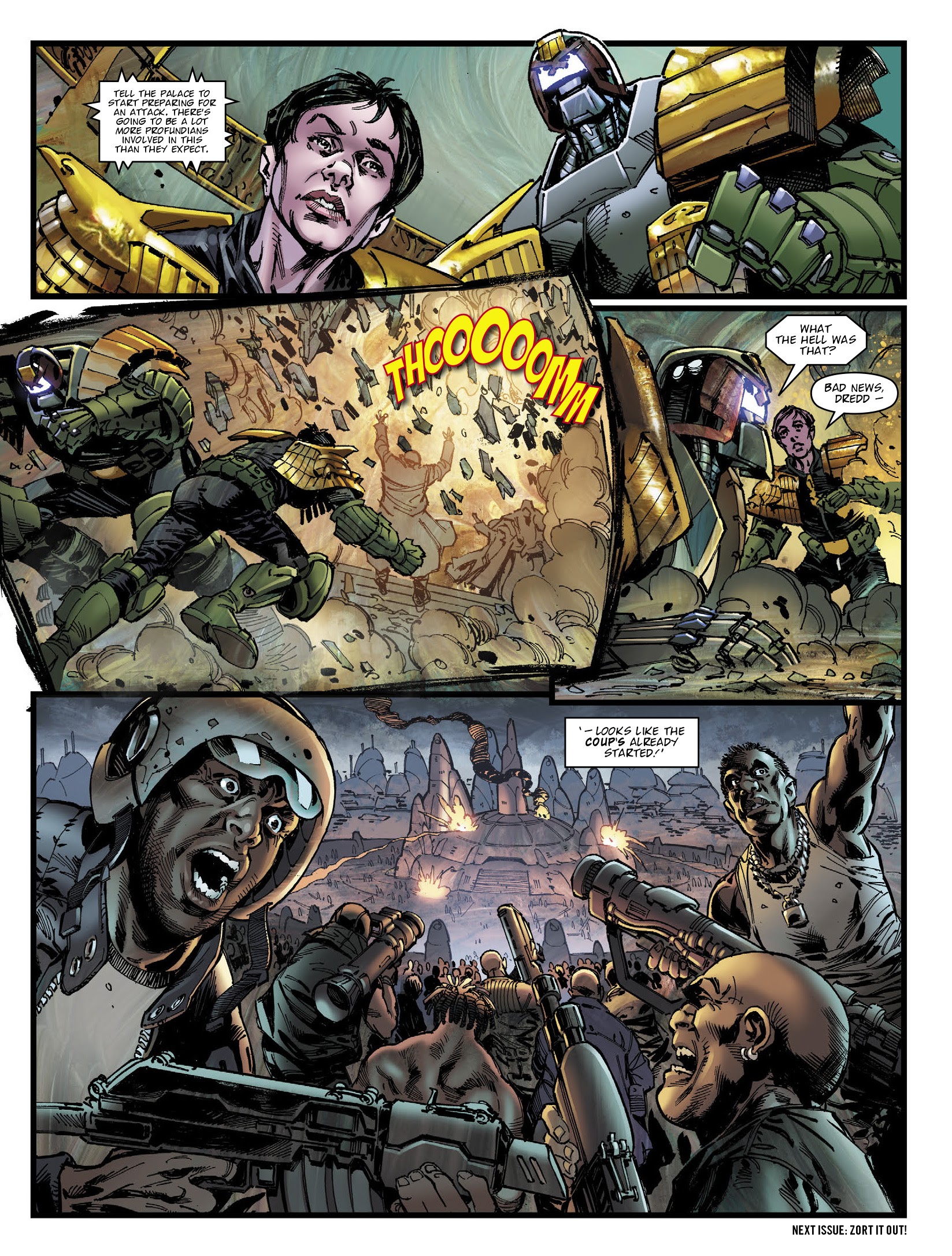 Read online Judge Dredd Megazine (Vol. 5) comic -  Issue #442 - 14