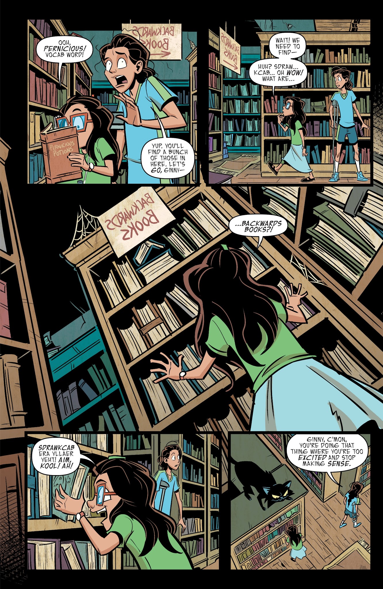 Read online Goosebumps: Monsters At Midnight comic -  Issue #1 - 13