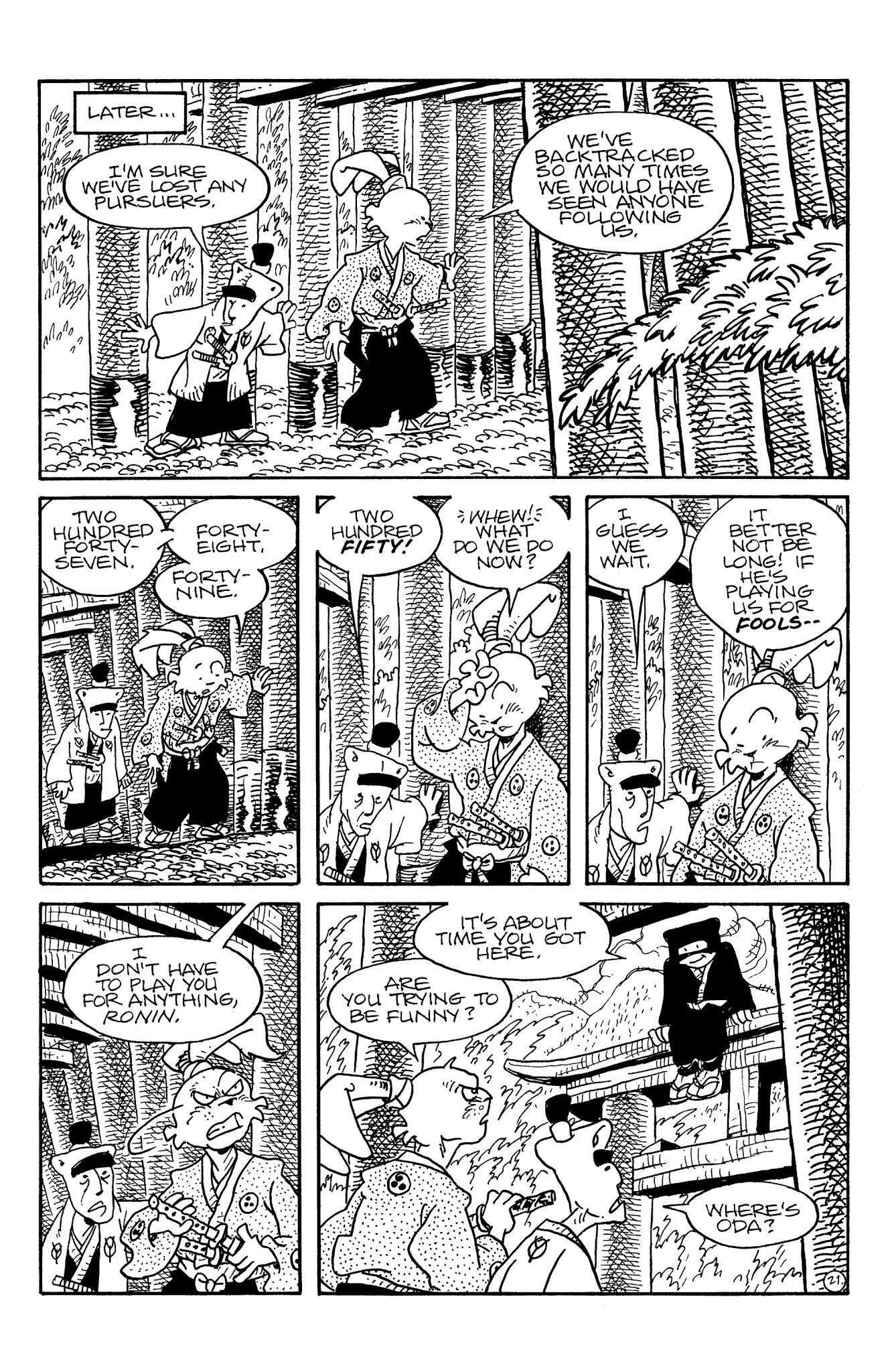 Read online Usagi Yojimbo: The Hidden comic -  Issue #5 - 23