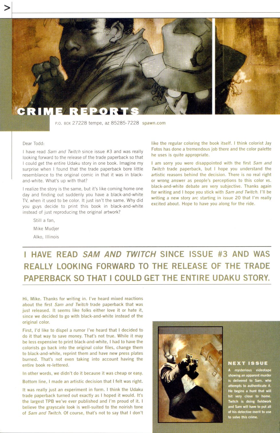 Read online Sam and Twitch comic -  Issue #19 - 25