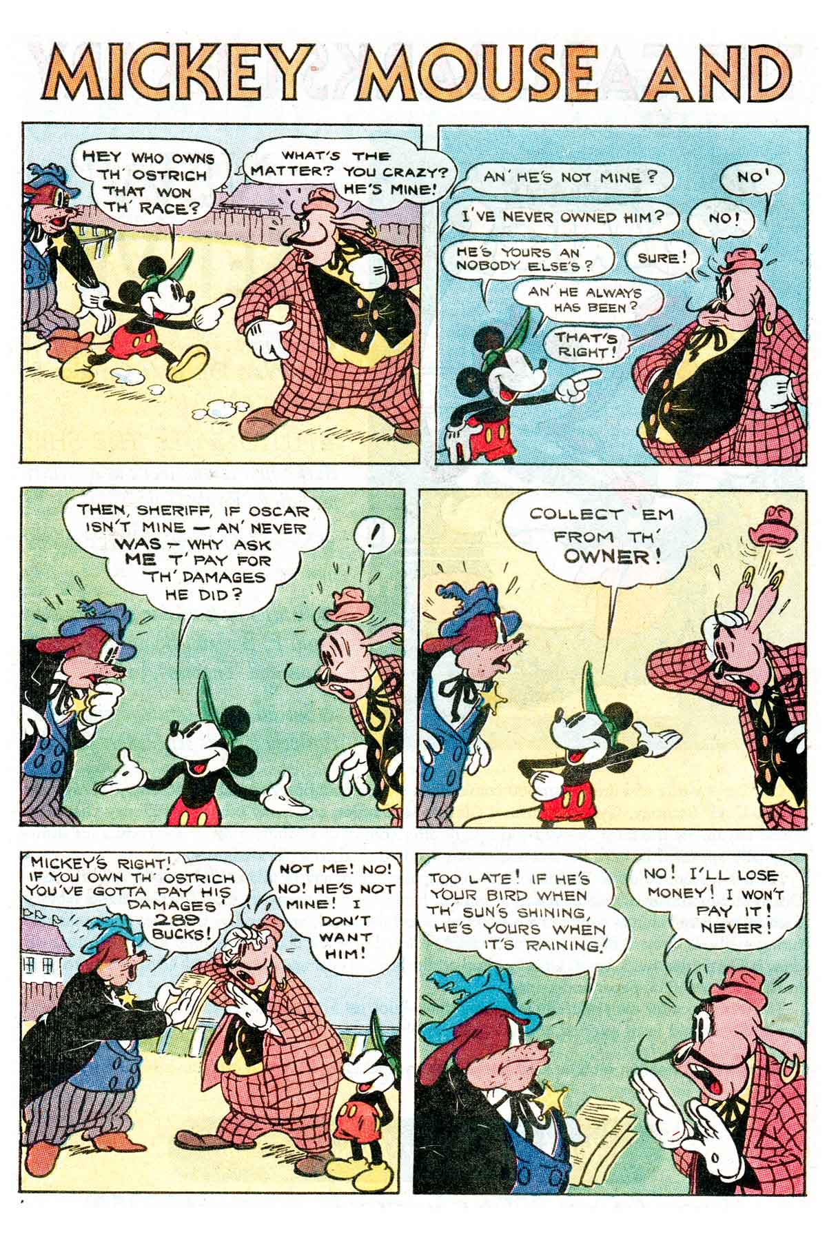 Read online Walt Disney's Mickey Mouse comic -  Issue #242 - 25