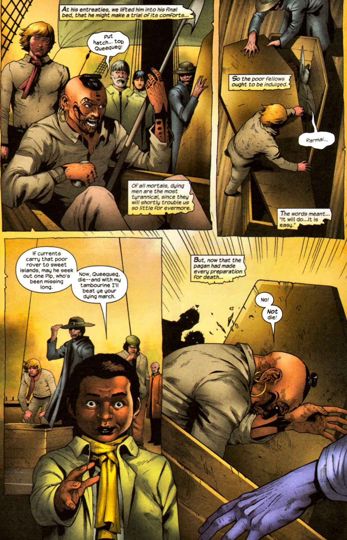 Read online Marvel Illustrated: Moby Dick comic -  Issue # TPB - 80