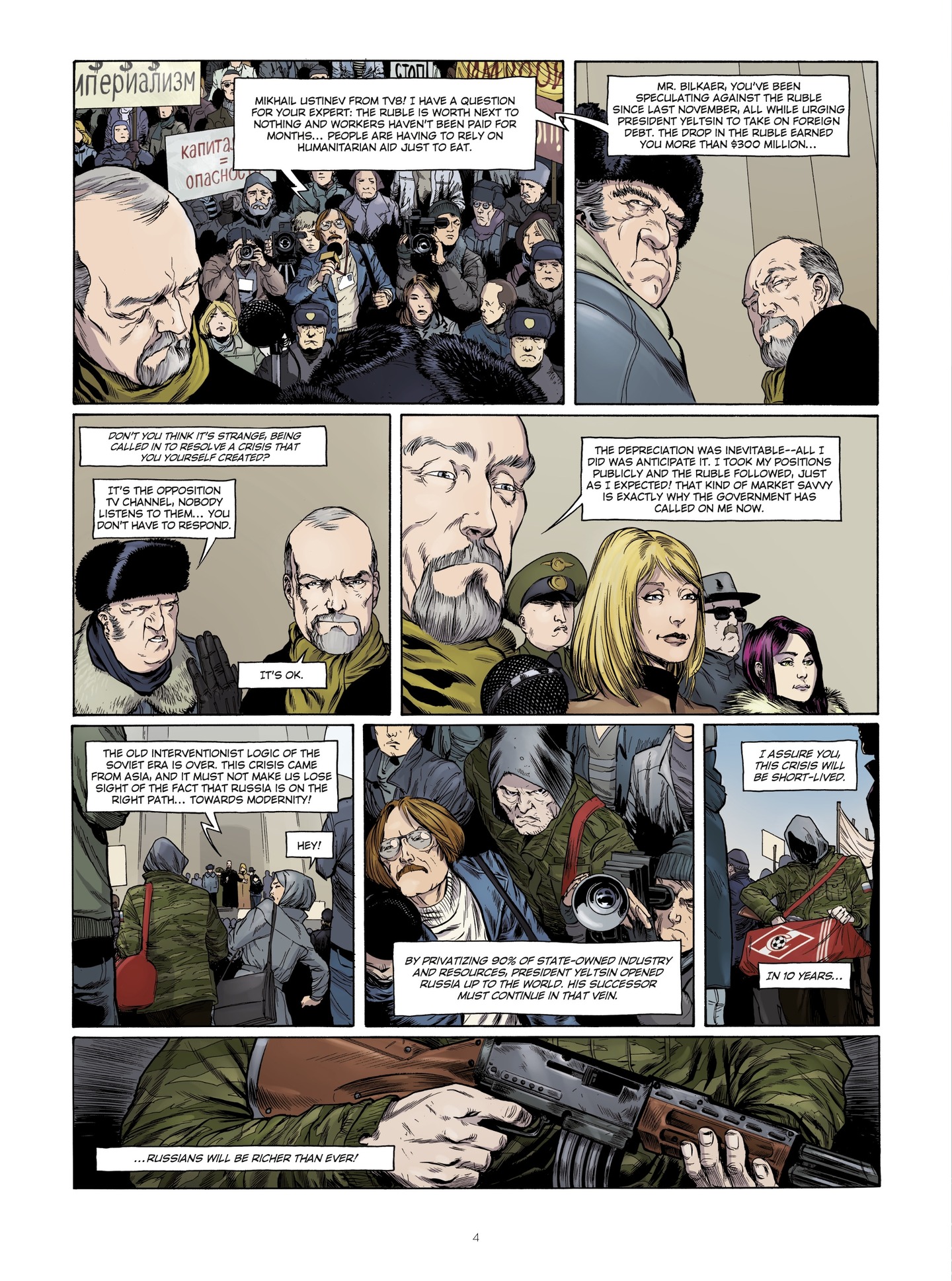 Read online Hedge Fund comic -  Issue #3 - 6