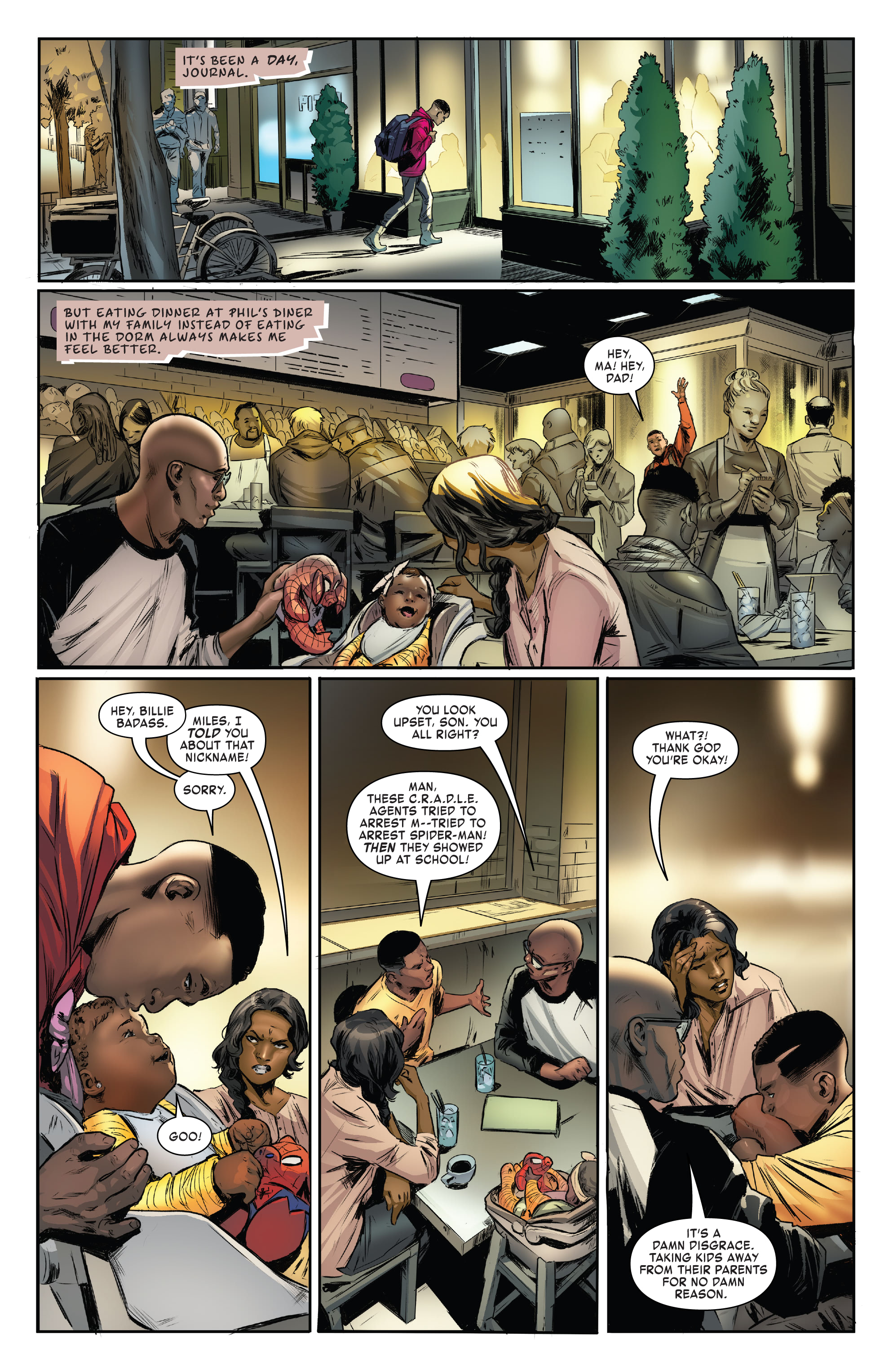 Read online Miles Morales: Spider-Man comic -  Issue #17 - 18