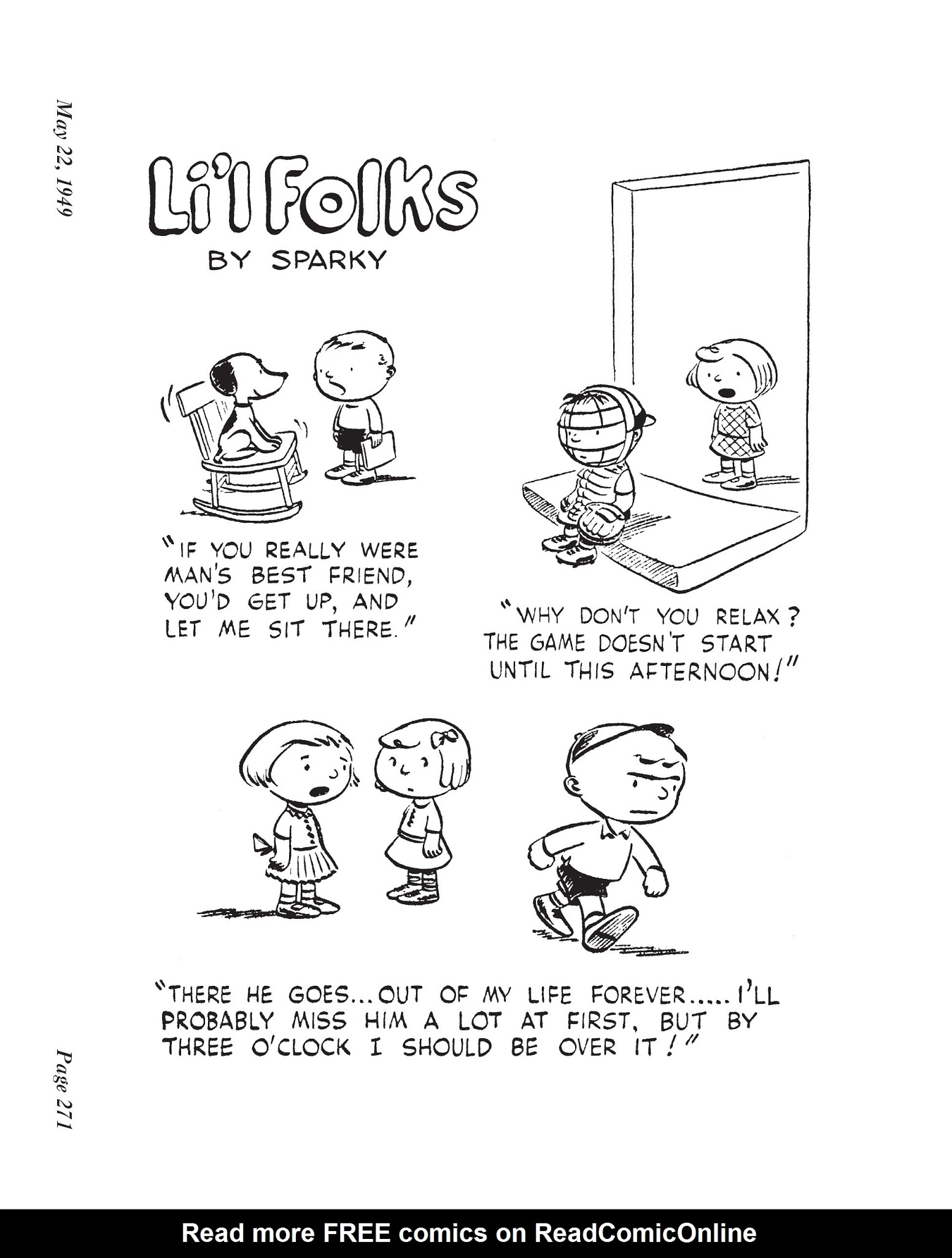 Read online The Complete Peanuts comic -  Issue # TPB 25 - 280