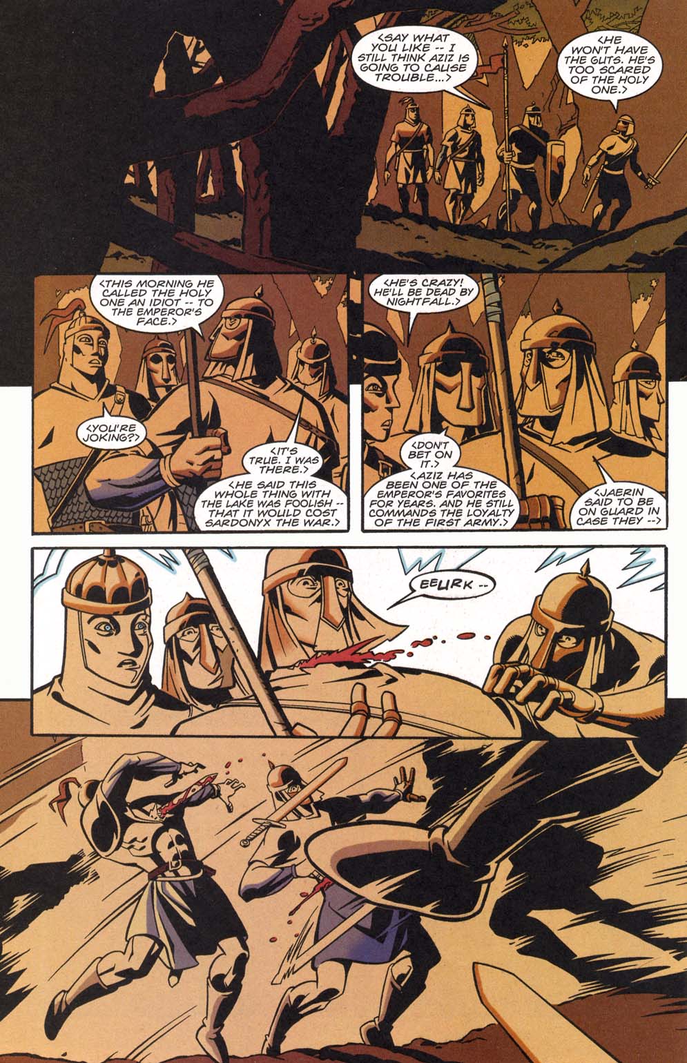 Read online Hunter:  The Age of Magic comic -  Issue #4 - 17