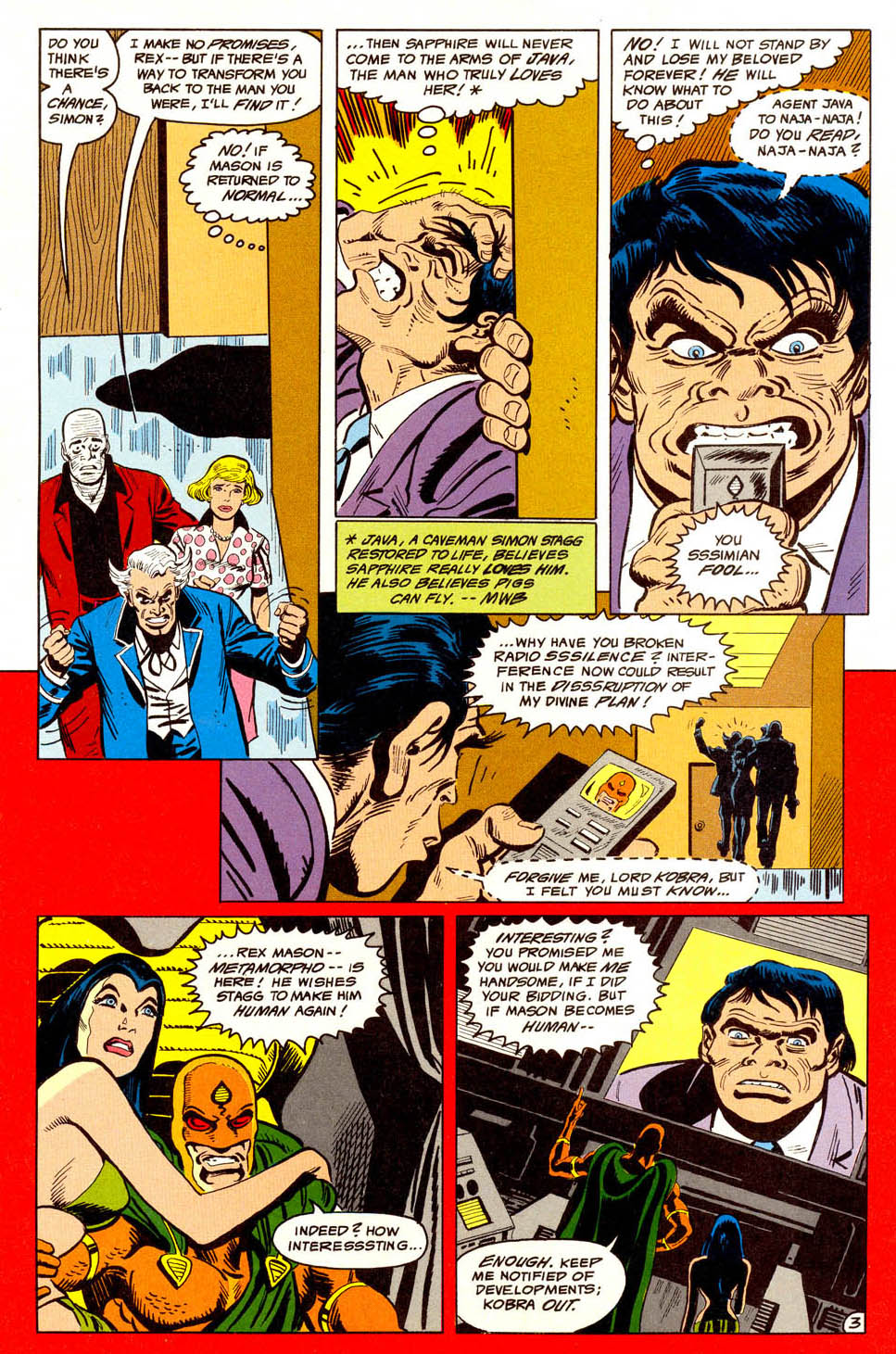 Read online The Outsiders (1985) comic -  Issue #21 - 4