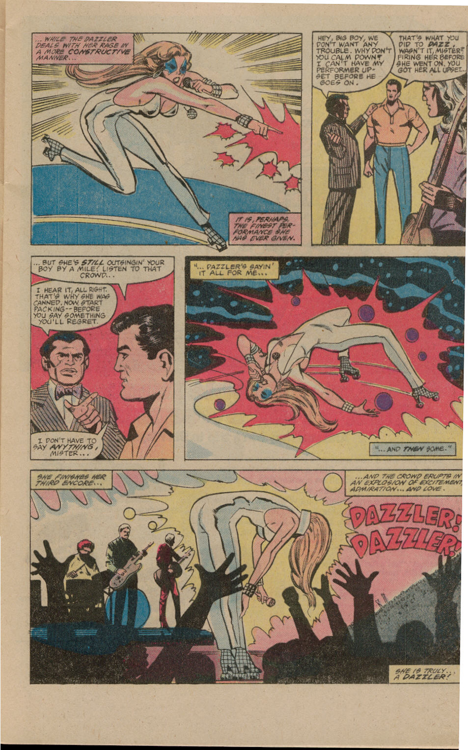 Read online Dazzler (1981) comic -  Issue #16 - 4