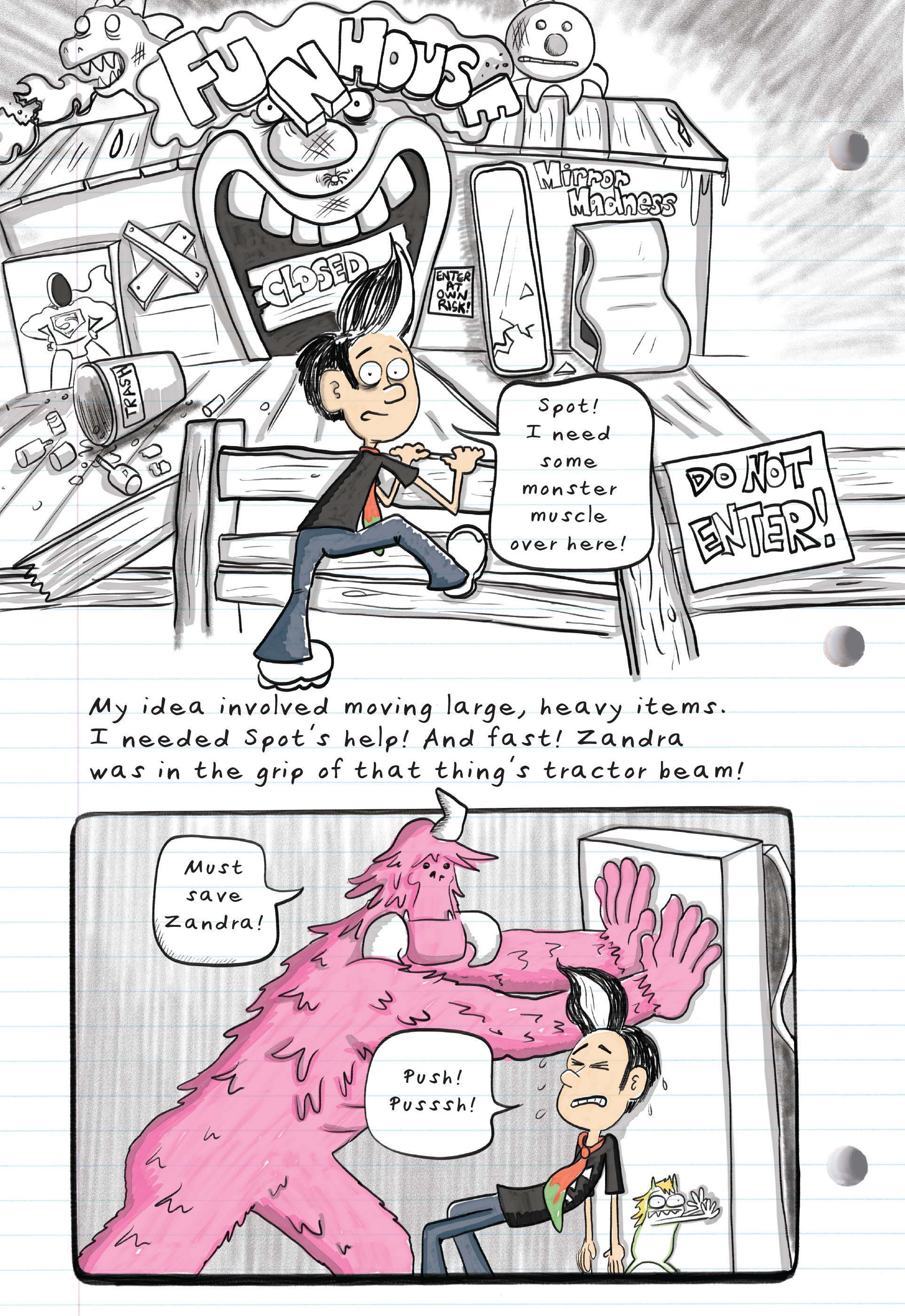 Read online We Found A Monster comic -  Issue # TPB - 122