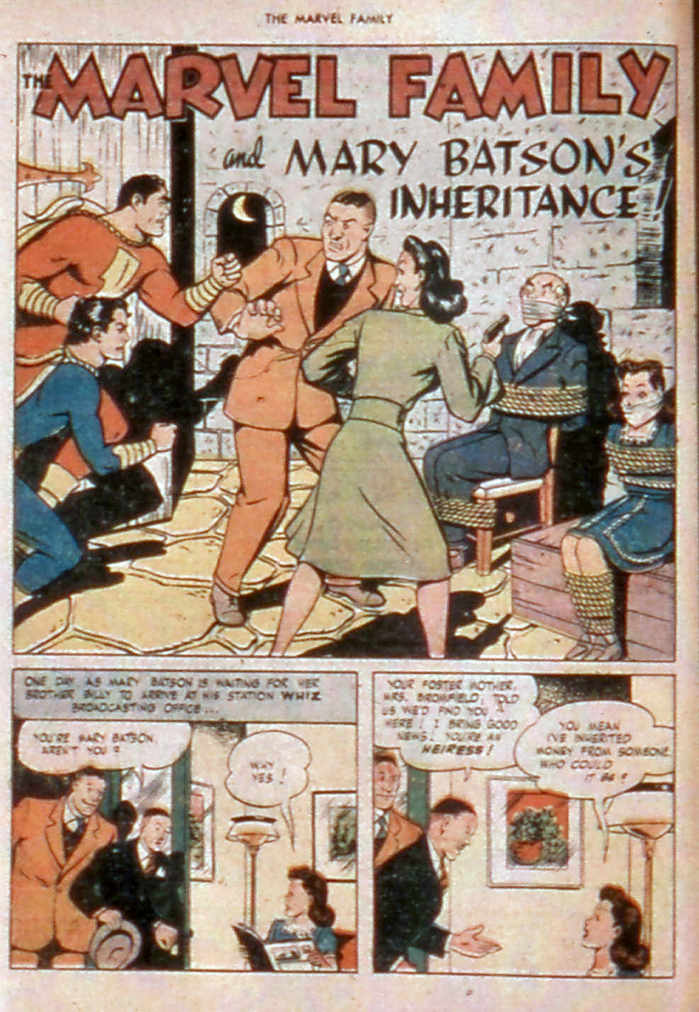Read online The Marvel Family comic -  Issue #13 - 4