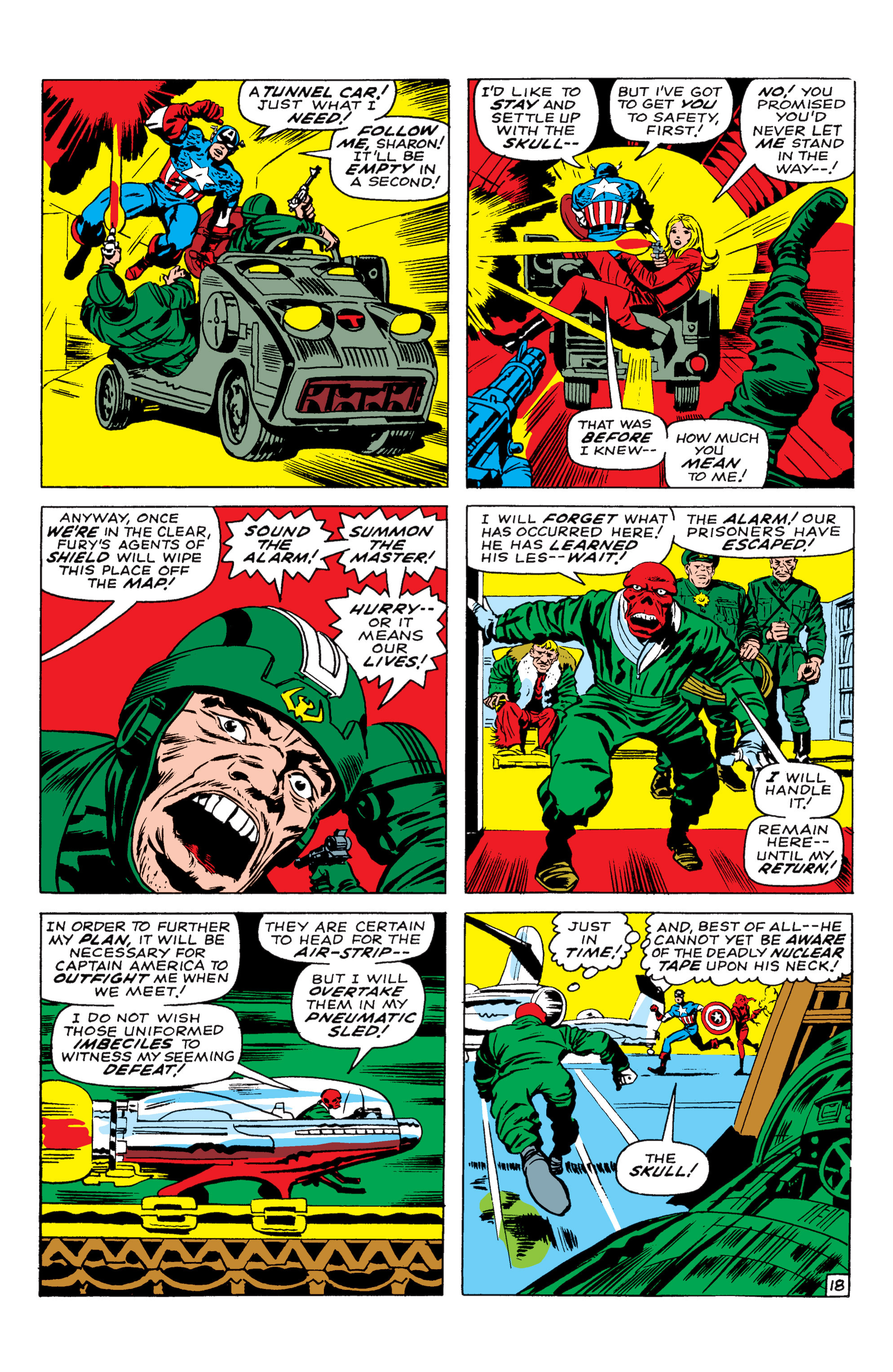 Read online Marvel Masterworks: Captain America comic -  Issue # TPB 3 (Part 1) - 66