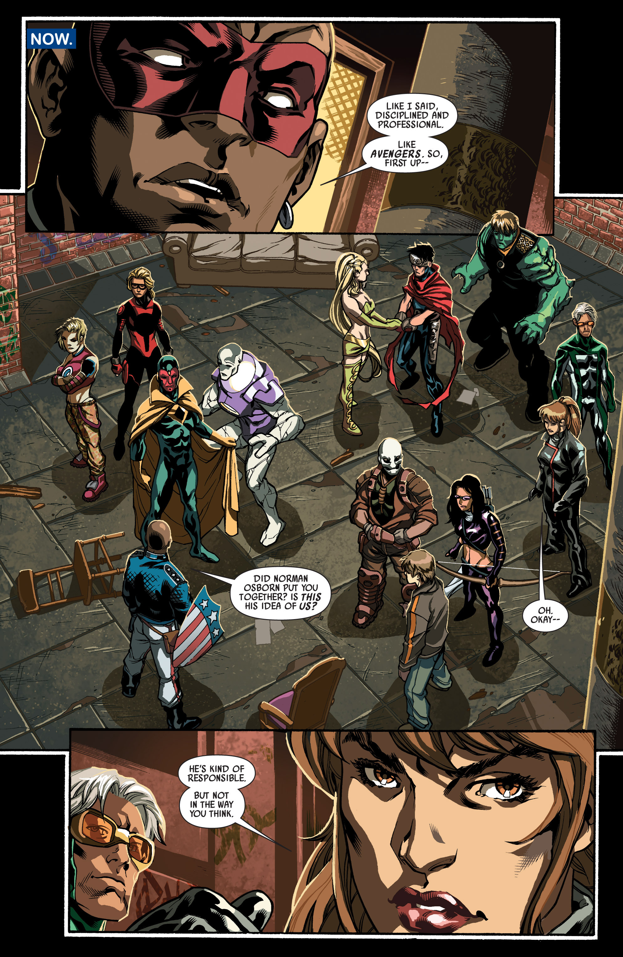 Read online Dark Reign: Young Avengers comic -  Issue #2 - 12