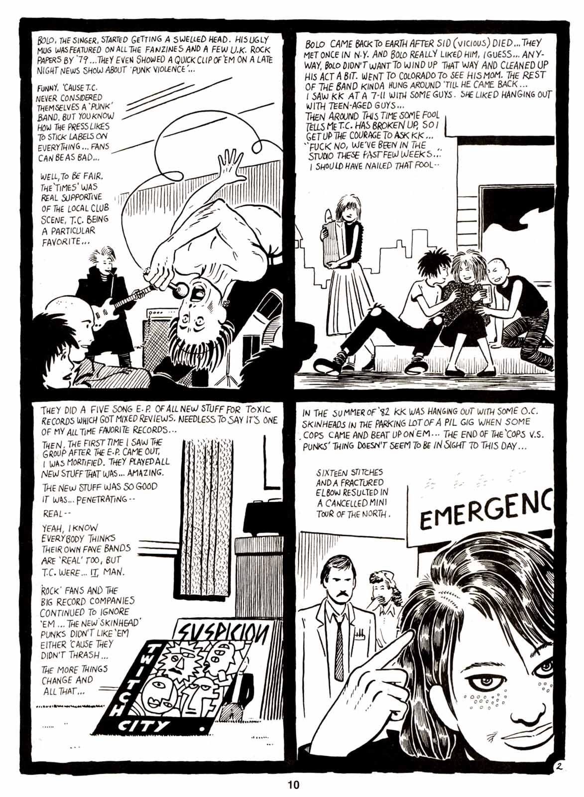 Read online Love and Rockets (1982) comic -  Issue #5 - 12