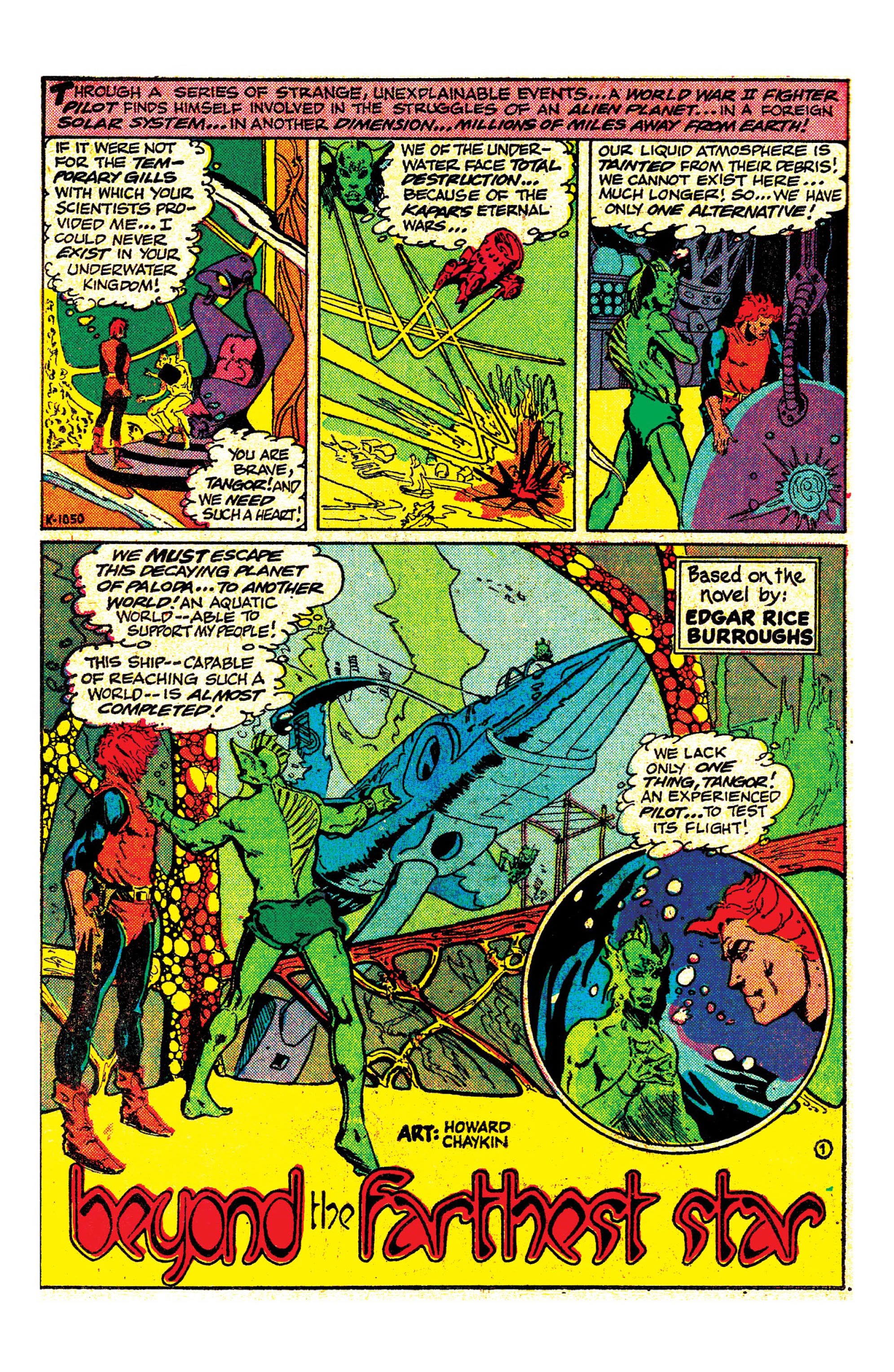 Read online Beyond the Farthest Star: Chronicles comic -  Issue #1 - 22