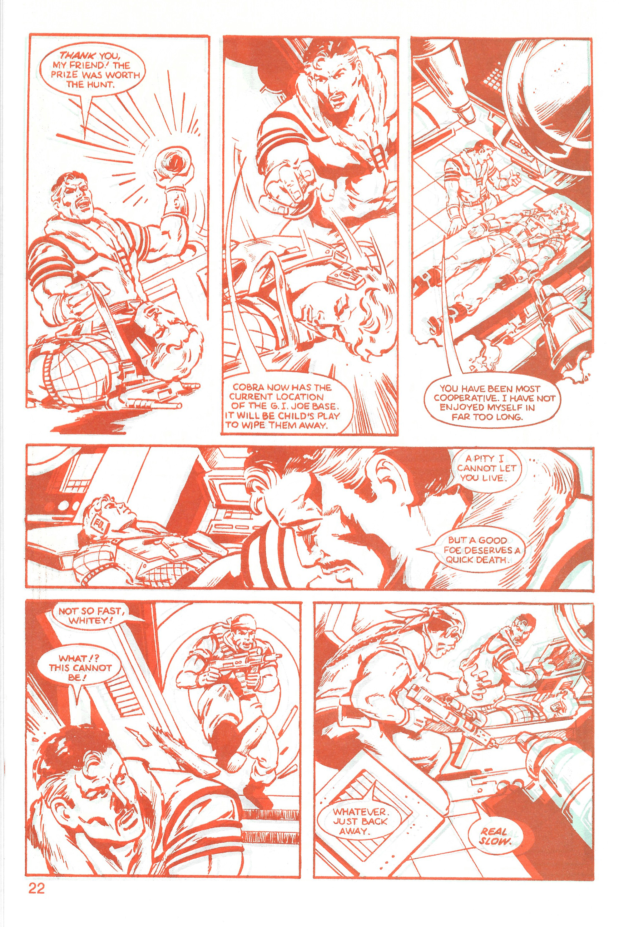 Read online Blackthorne 3-D Series comic -  Issue #35 - 24