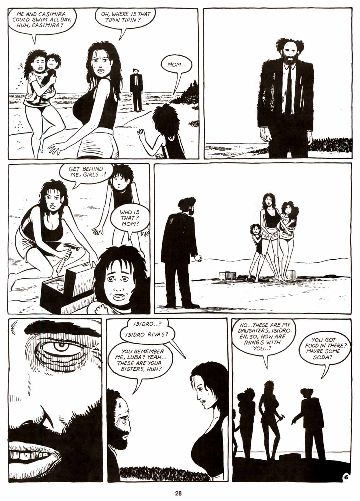 Read online Love and Rockets (1982) comic -  Issue #8 - 30