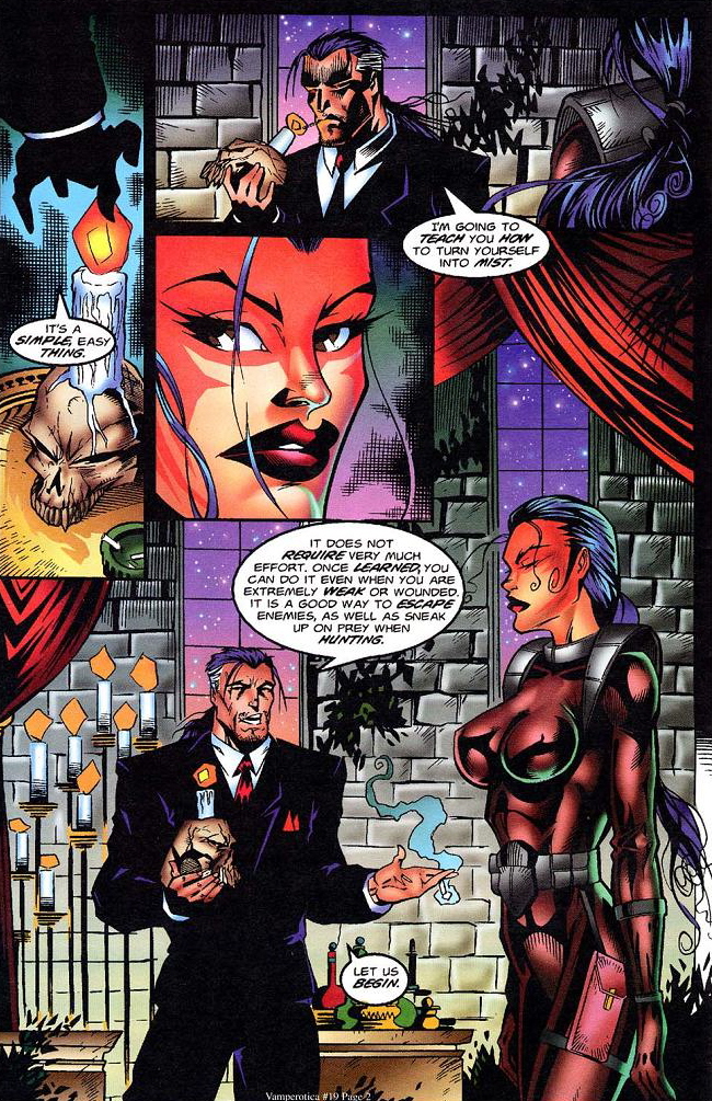 Read online Vamperotica comic -  Issue #19 - 4